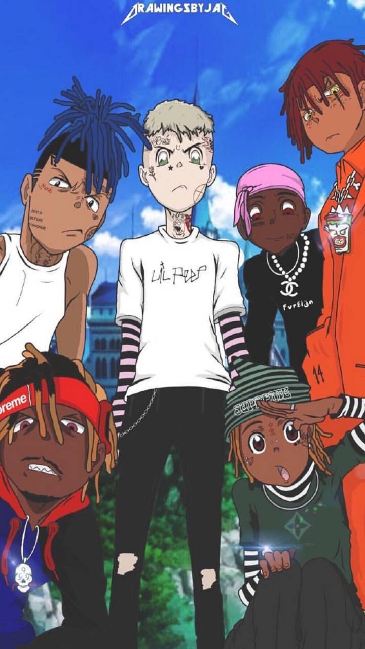 720x1280 Anime Rappers Wallpaper