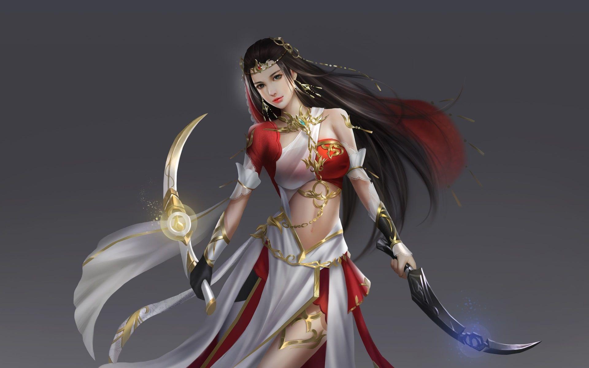 1920x1200 Women Warrior Wallpaper. HD Women Warrior Background