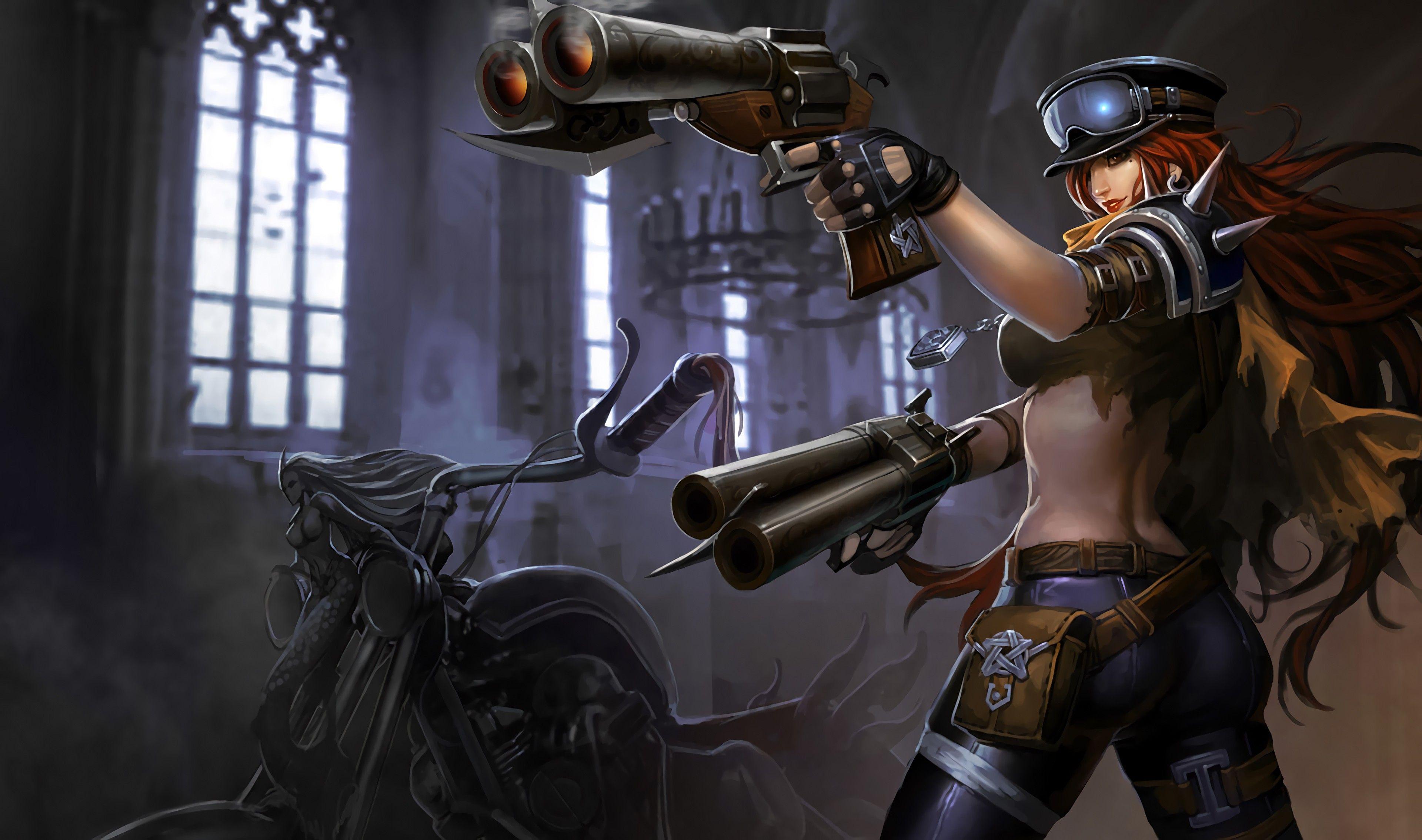 3840x2268 Road Warrior Miss Fortune. Wallpaper & Fan Arts. League Of Legends