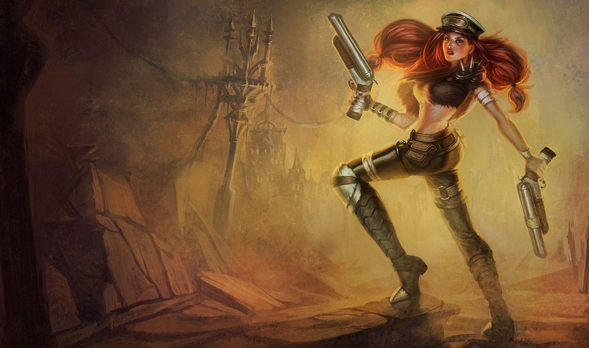1215x717 Road Warrior Miss Fortune Skin of Legends Wallpaper