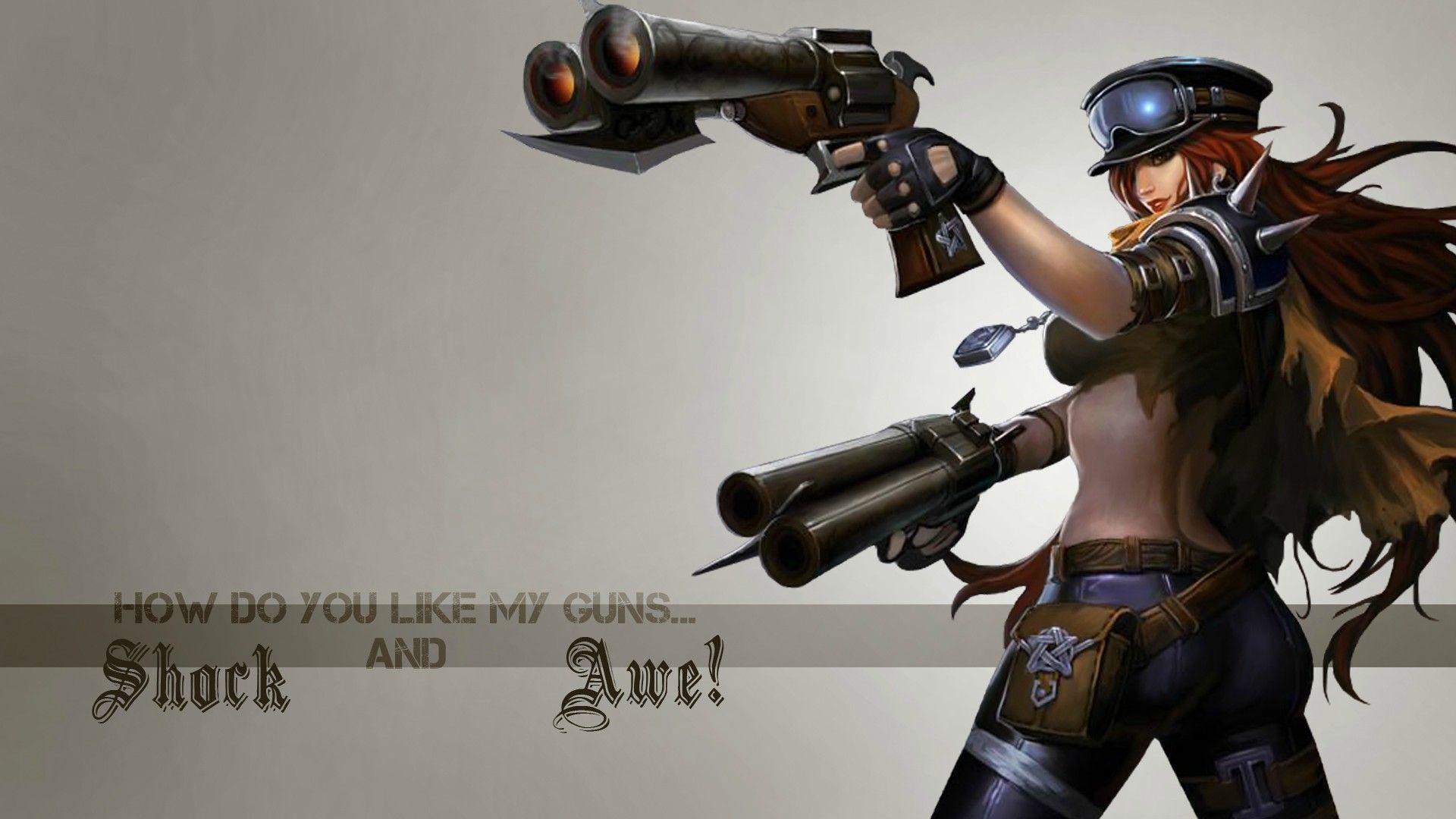 1920x1080 Road Warrior Miss Fortune/ Superb Villain Veigar/ Diana Wallpaper