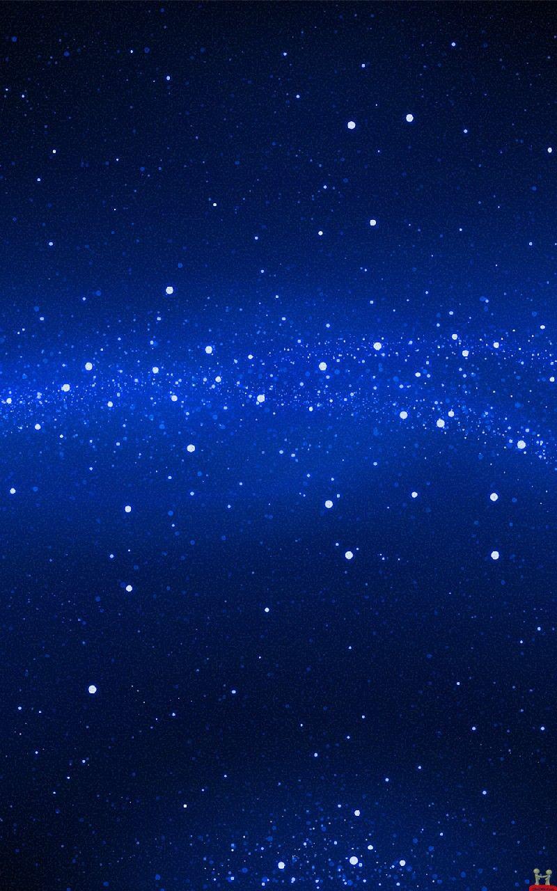 800x1280 Blue Space Background