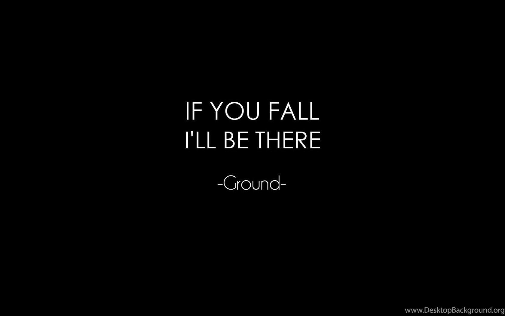 1680x1050 Minimalistic Text Quotes Funny Ground Black Background Wallpaper. Desktop Background