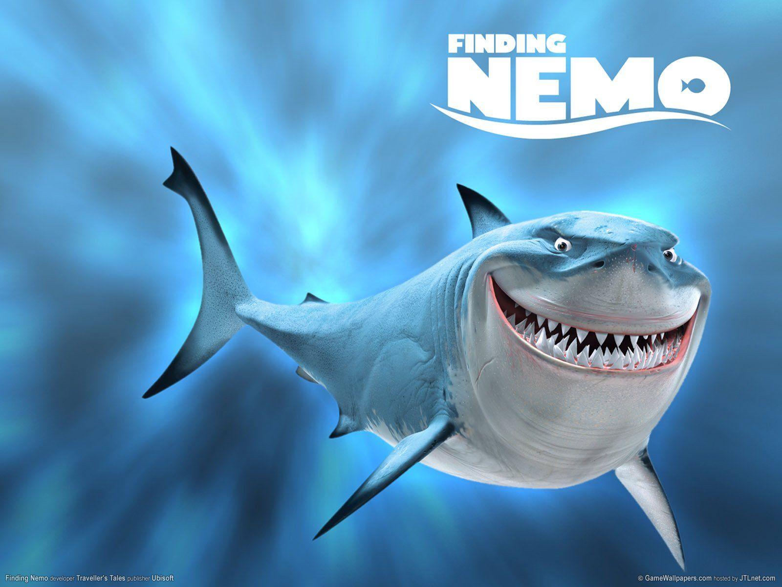 1600x1200 TÌM KIẾM NEMO Hoạt hình Dưới nước Biển Đại dương Cá Nhiệt đới Phiêu lưu Gia đình Phim hài Phim truyền hình Disney 1finding Nemo Shark Hình nền.  1600x1200.  567379. hình nềnUP