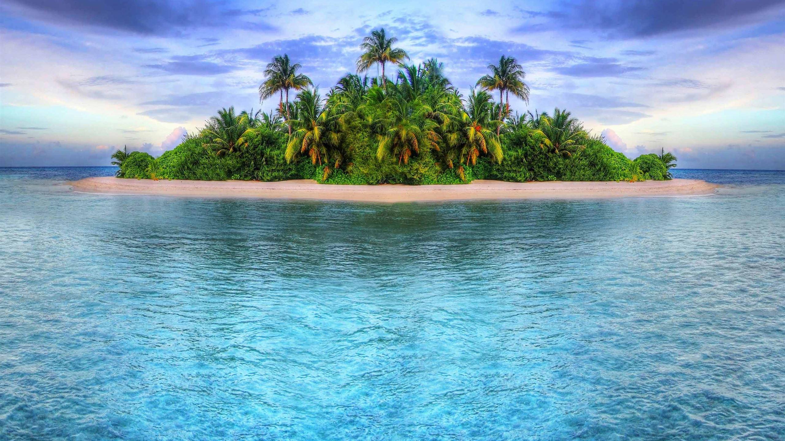 2560x1440 Tropical Island Mac Wallpaper Download