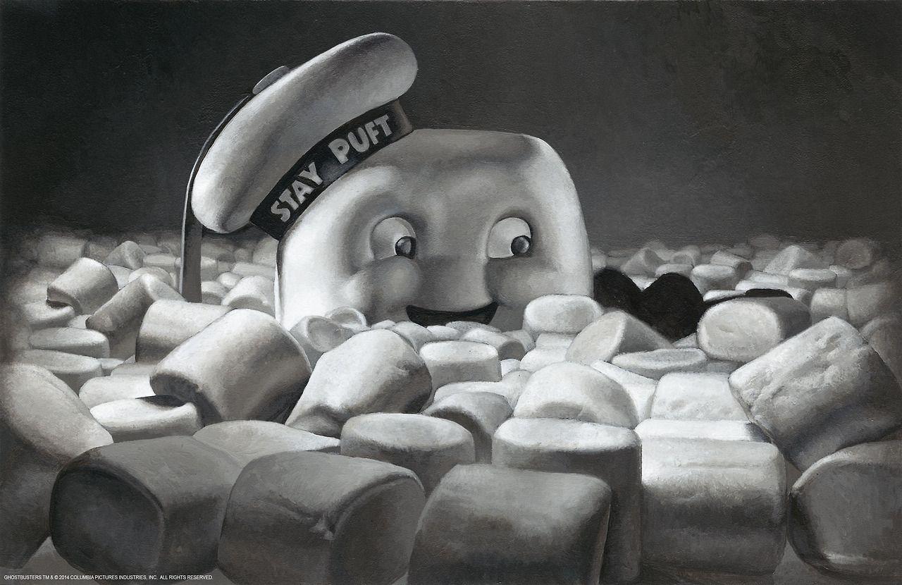 1280x830 Stay Puft Swimming in a Sea of Marshmallows Fan Art