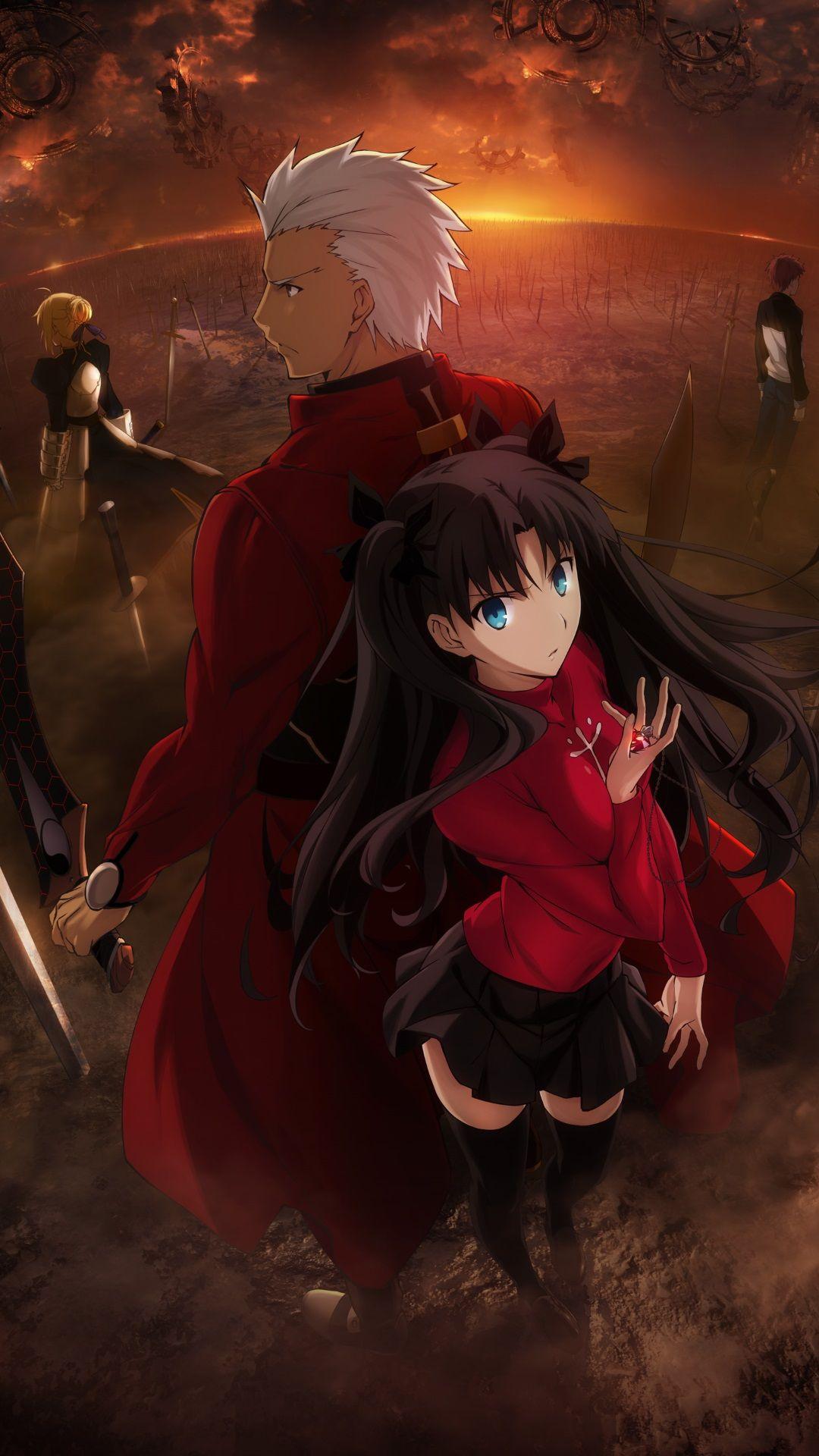 1080x1920 Rin Tohsaka Wallpaper. Rin Tohsaka Wallpaper, Tohsaka Wallpaper and Tohsaka Rin Wallpaper