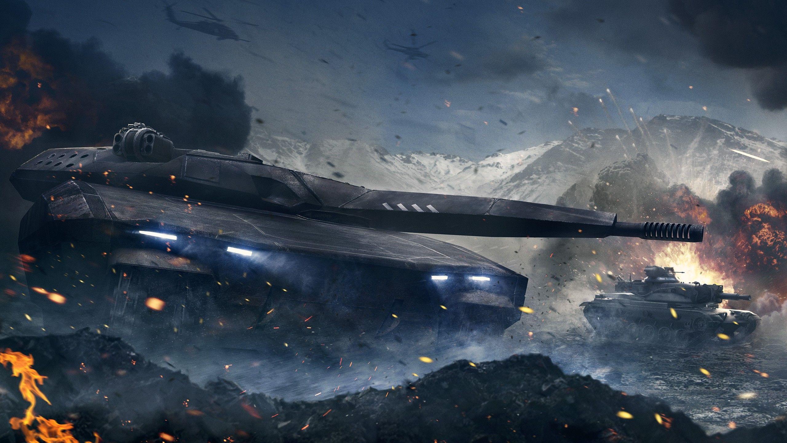 2560x1440 Wallpaper Armored Warfare, Future tanks, Tank battle, Games,. Wallpaper for iPhone, Android, Mobile and Desktop