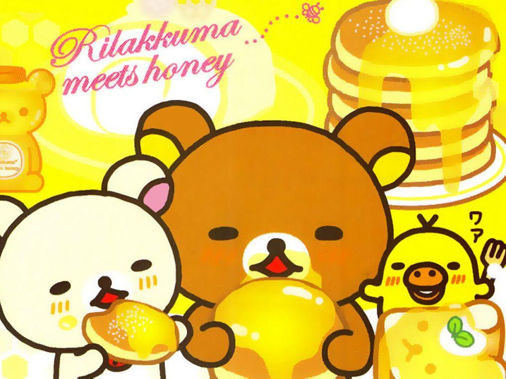 1024x768 Honey Rilakkuma