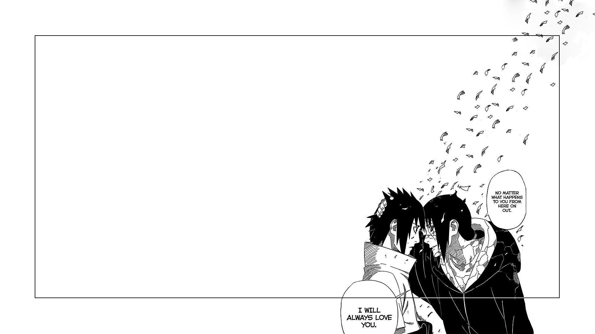 1920x1080 Itachi and Sasuke wallpaper