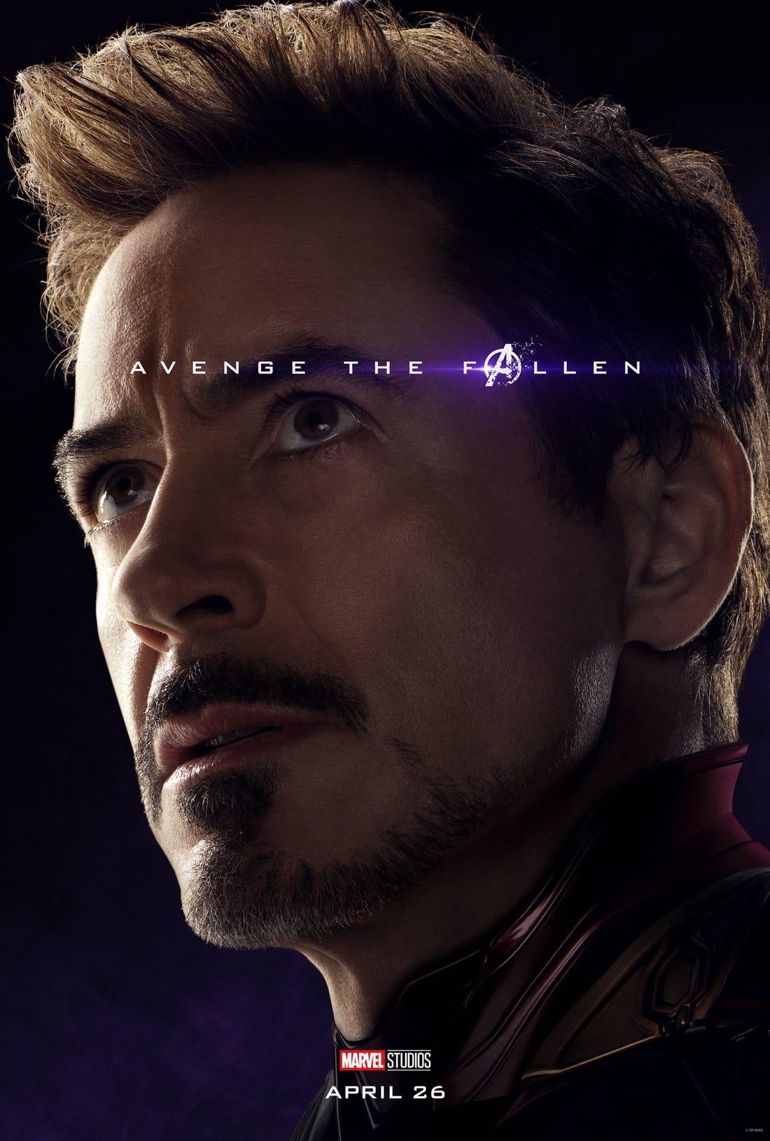 1100x1629 New 'Avengers: Endgame' character posters include fallen characters