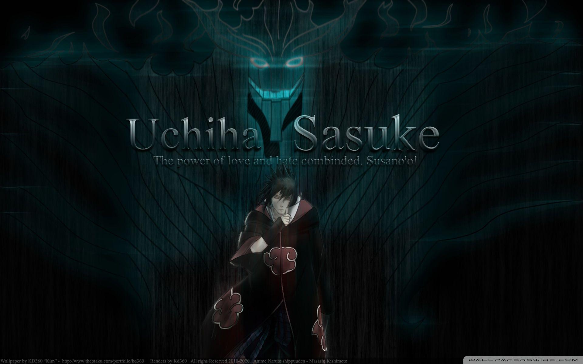 1920x1200 Uchiha Sasuke Power Of Love Ultra HD Desktop Background Wallpaper for : Widescreen & UltraWide Desktop & Laptop
