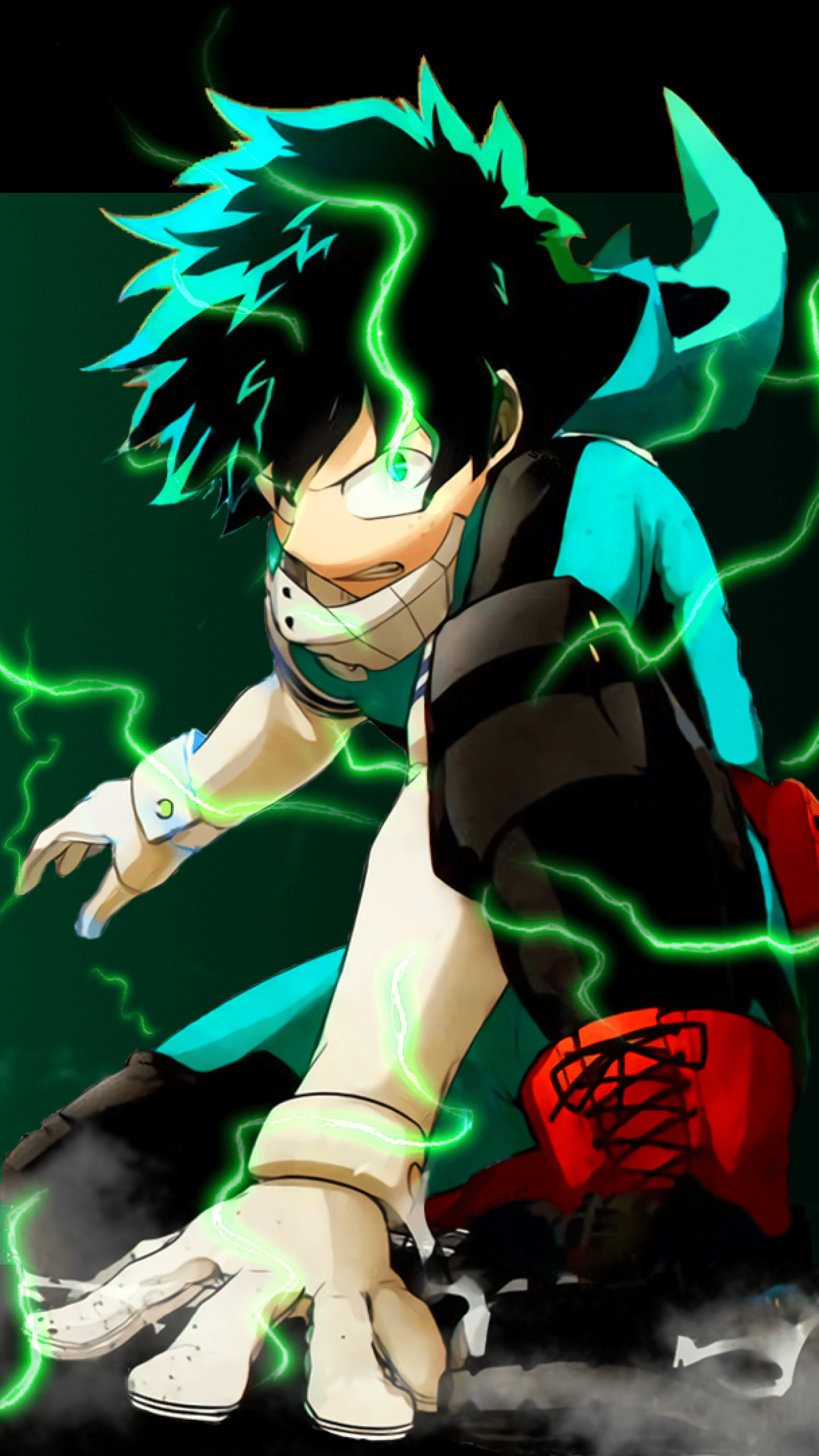 Faceless Illustration Of Izuku Midoriya From My Hero Academia Wall Art Faceless Illustration Of Izuku Midoriya From My Hero Academia Wall Art