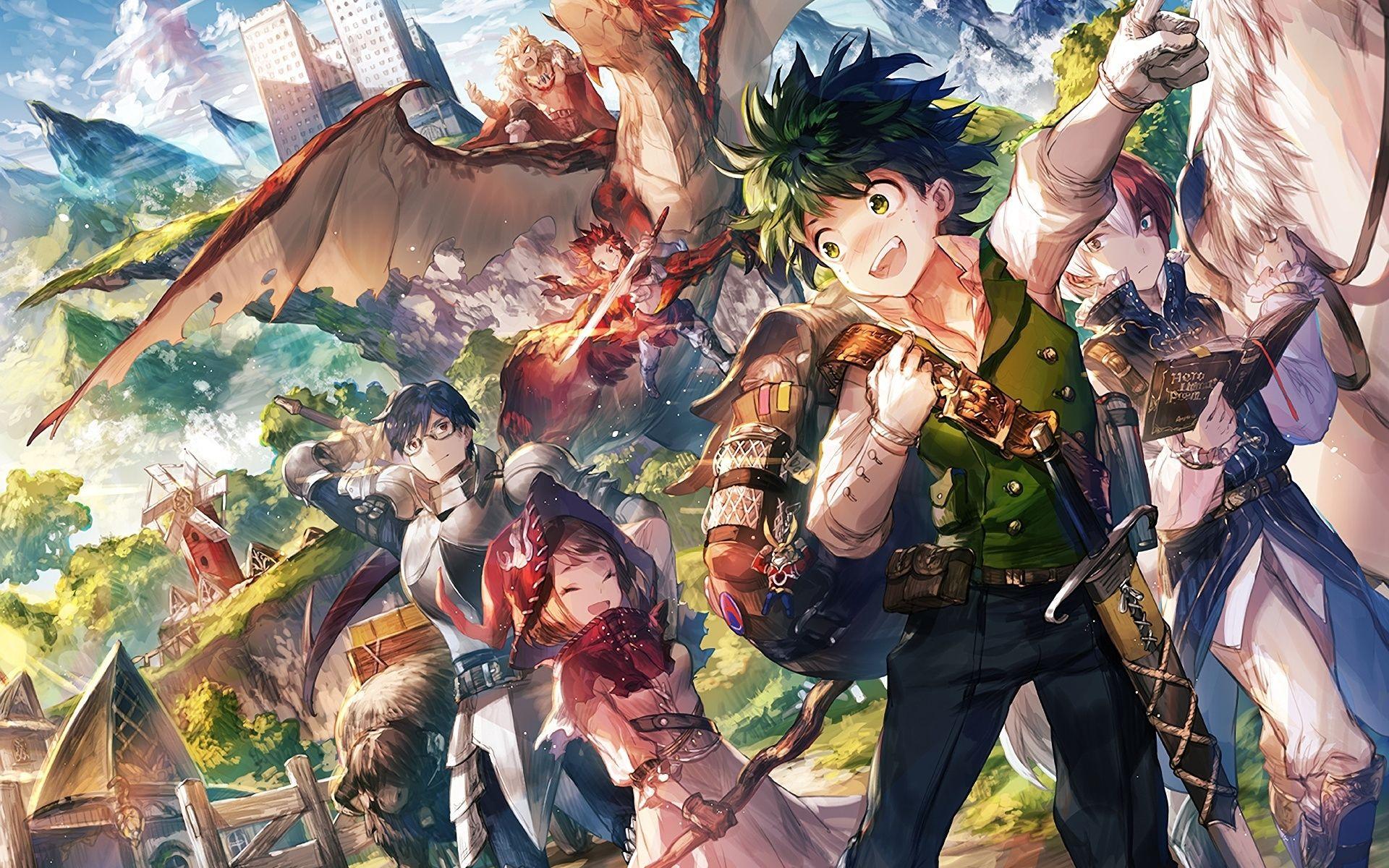 1920x1200 Deku My Hero Academia Wallpaper posted .