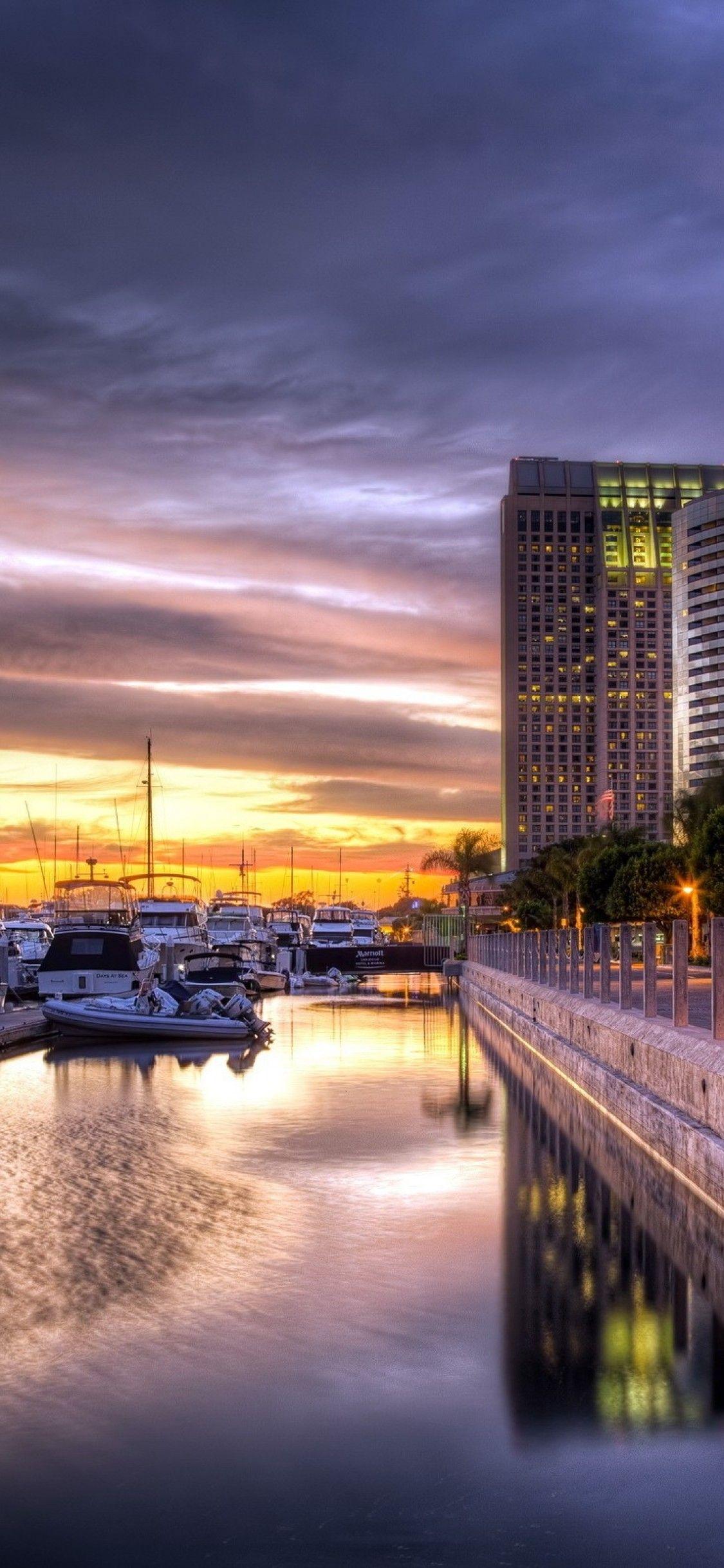 1125x2436 San Diego iPhone X Wallpaper Download