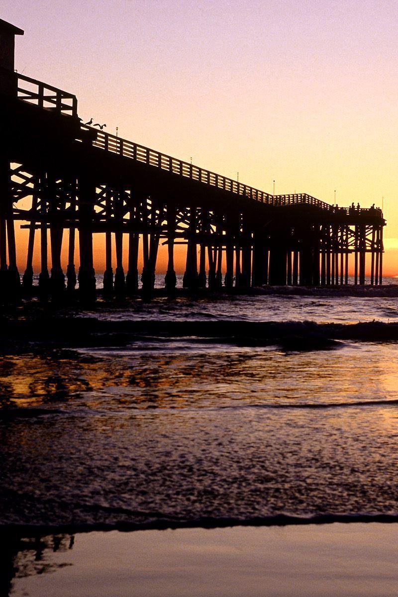 800x1200 Download Wallpaper 800x1200 San Diego, California, Evening, Pier, Waves, Sea, Decline Iphone 4s 4 For Parallax HD Background