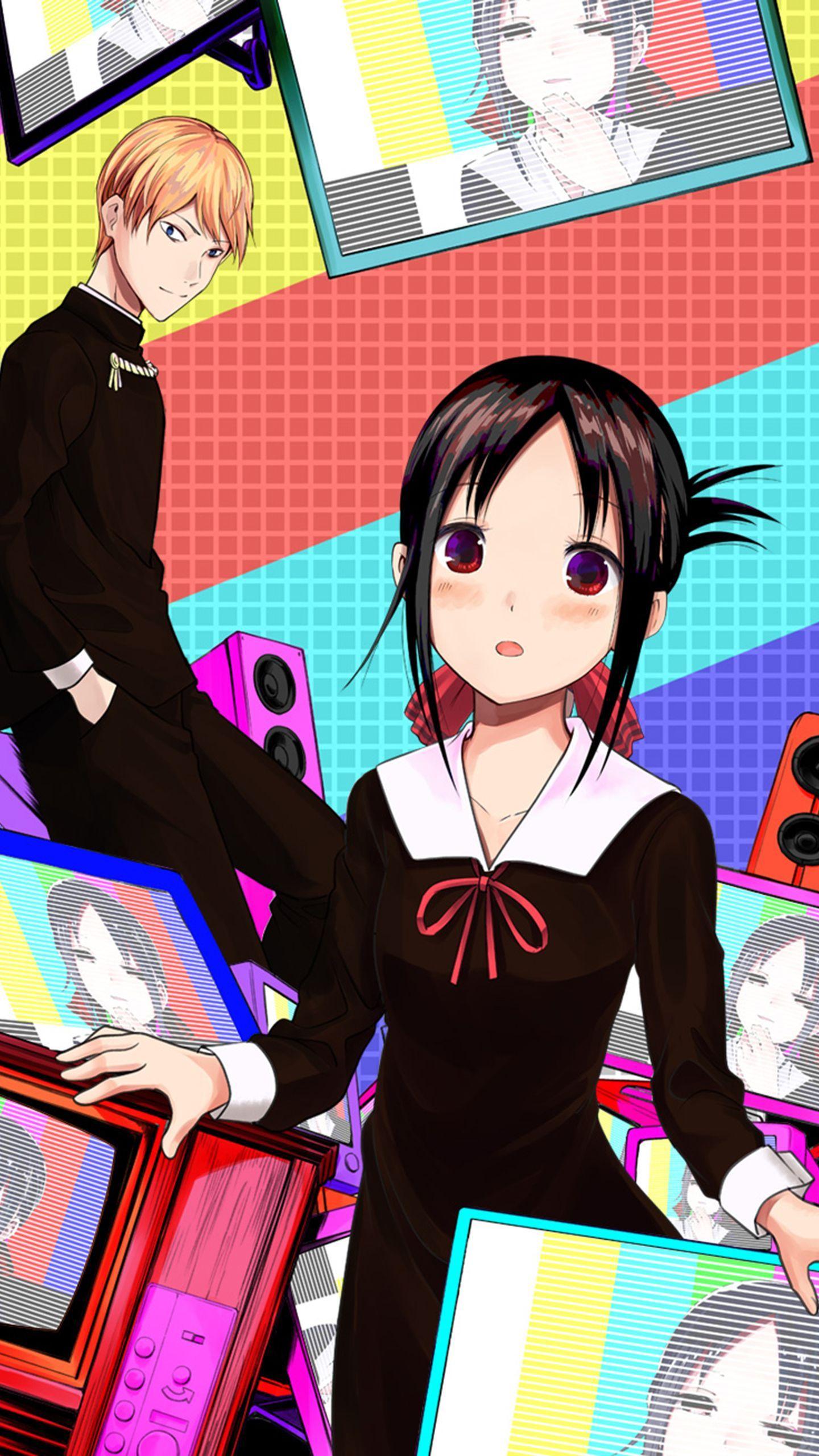 1440x2560 Kaguya Sama Love Is War Wallpaper