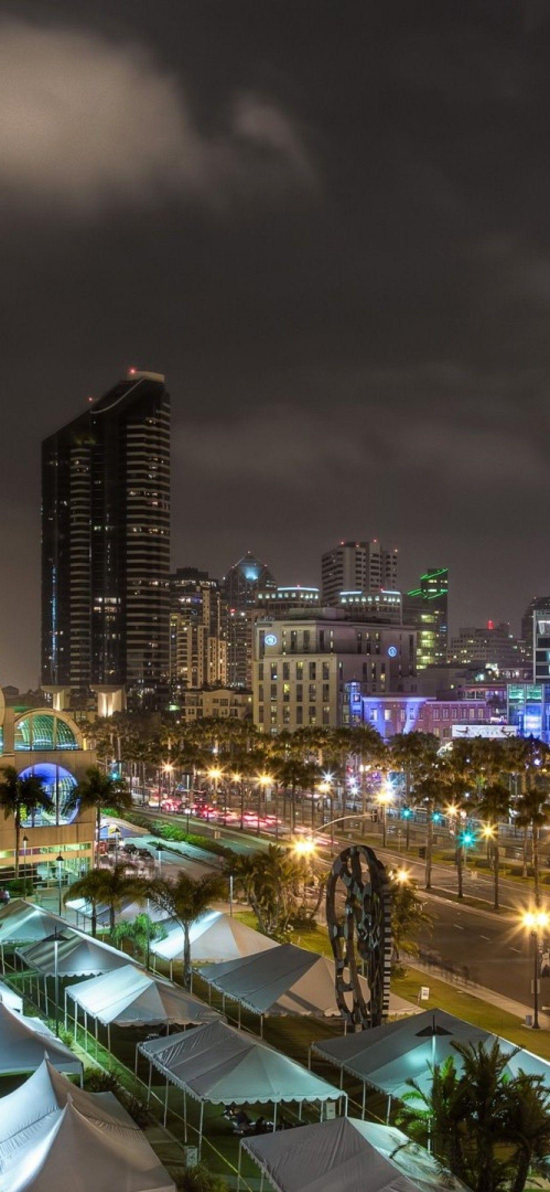 1125x2436 San Diego iPhone X Wallpaper Download