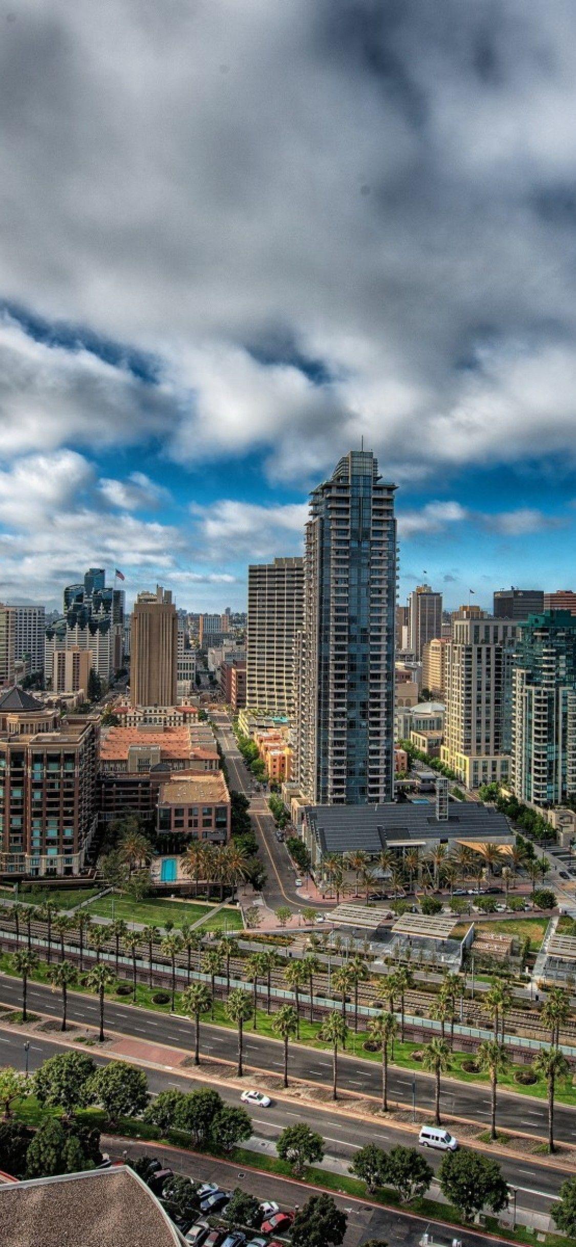 1125x2436 San Diego iPhone Wallpaper