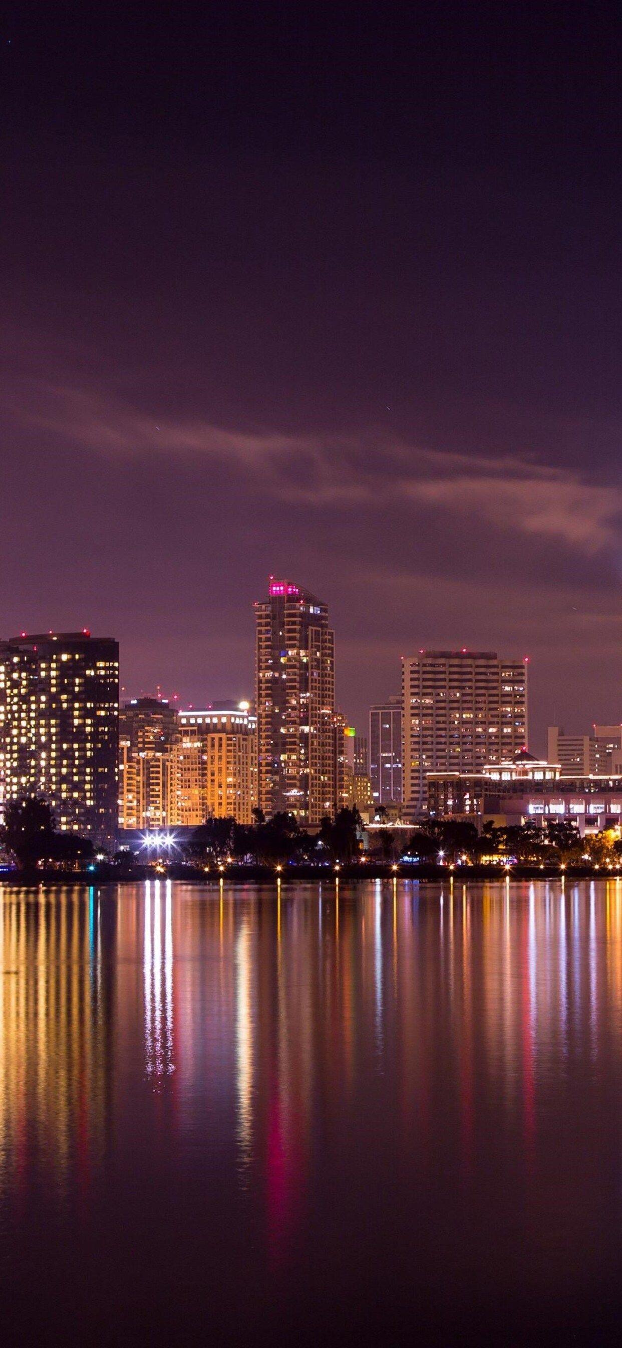 1242x2688 San Diego Skyline iPhone XS MAX HD 4k Wallpaper, Image, Background, Photo and Picture