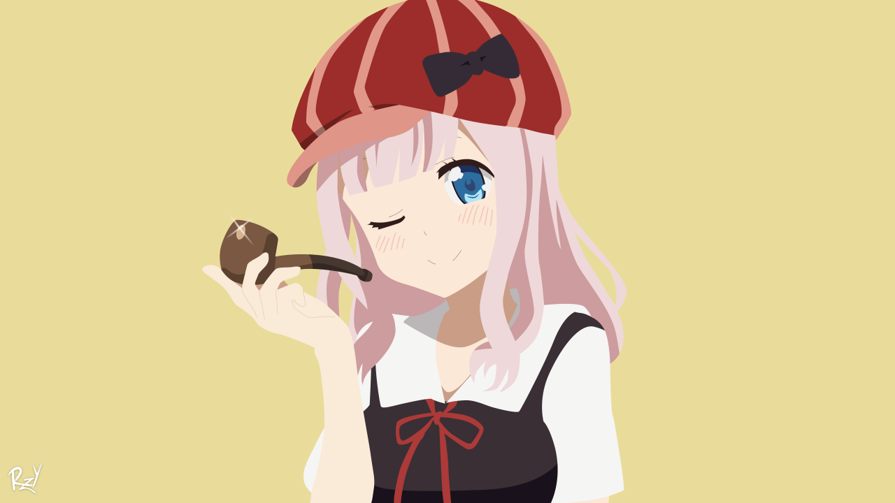 1280x720 Chika Fujiwara, Kaguya Sama: Love is war