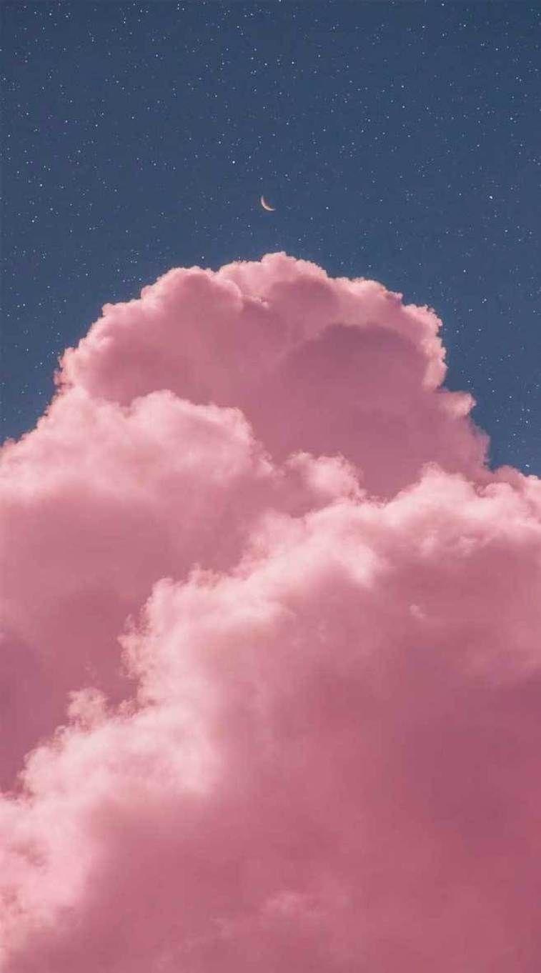 Cute Pink Cloud Wallpapers - Top Free Cute Pink Cloud Backgrounds ...