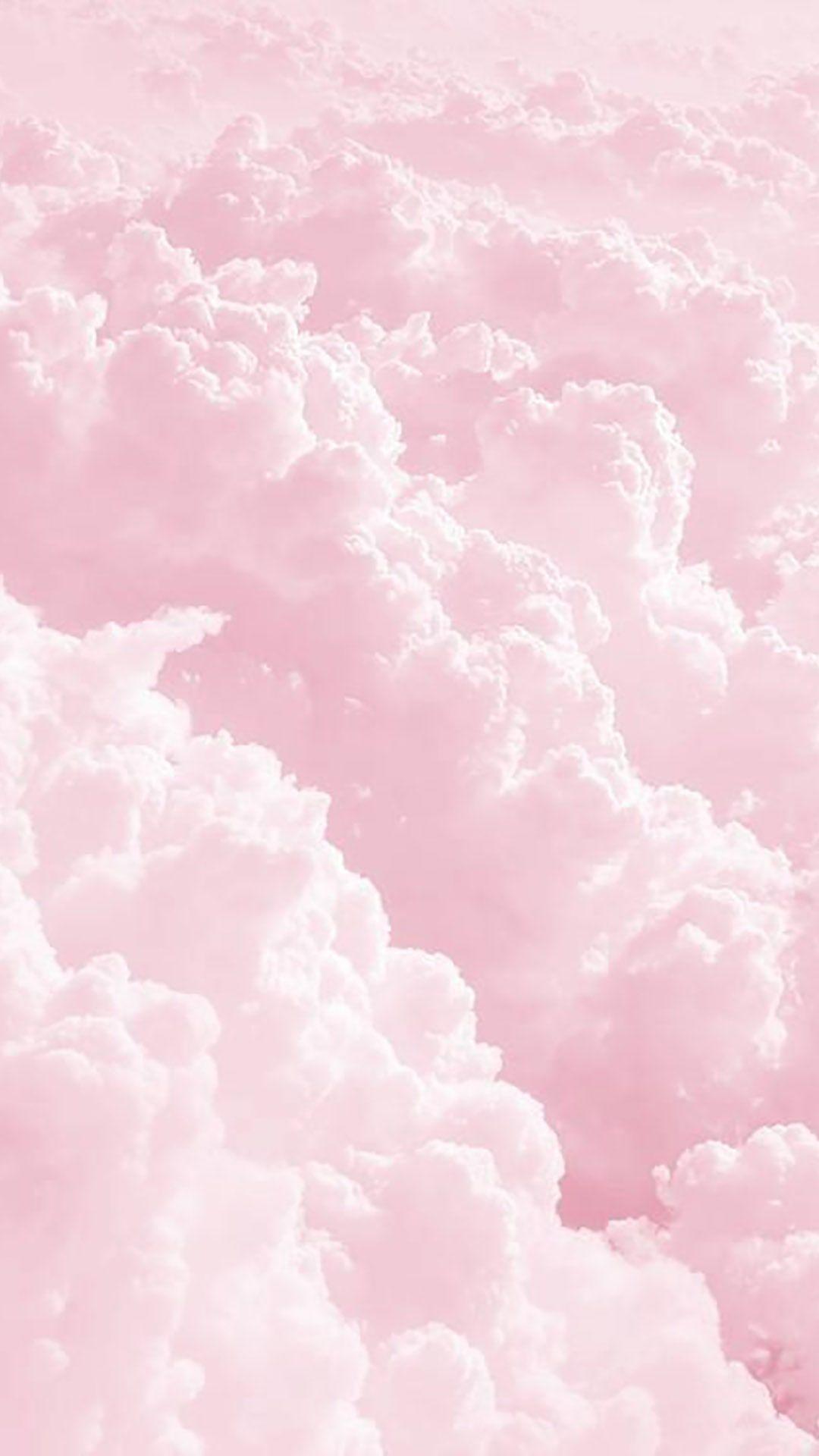 Cute Pink Cloud Wallpapers Top Free Cute Pink Cloud Backgrounds Wallpaperaccess