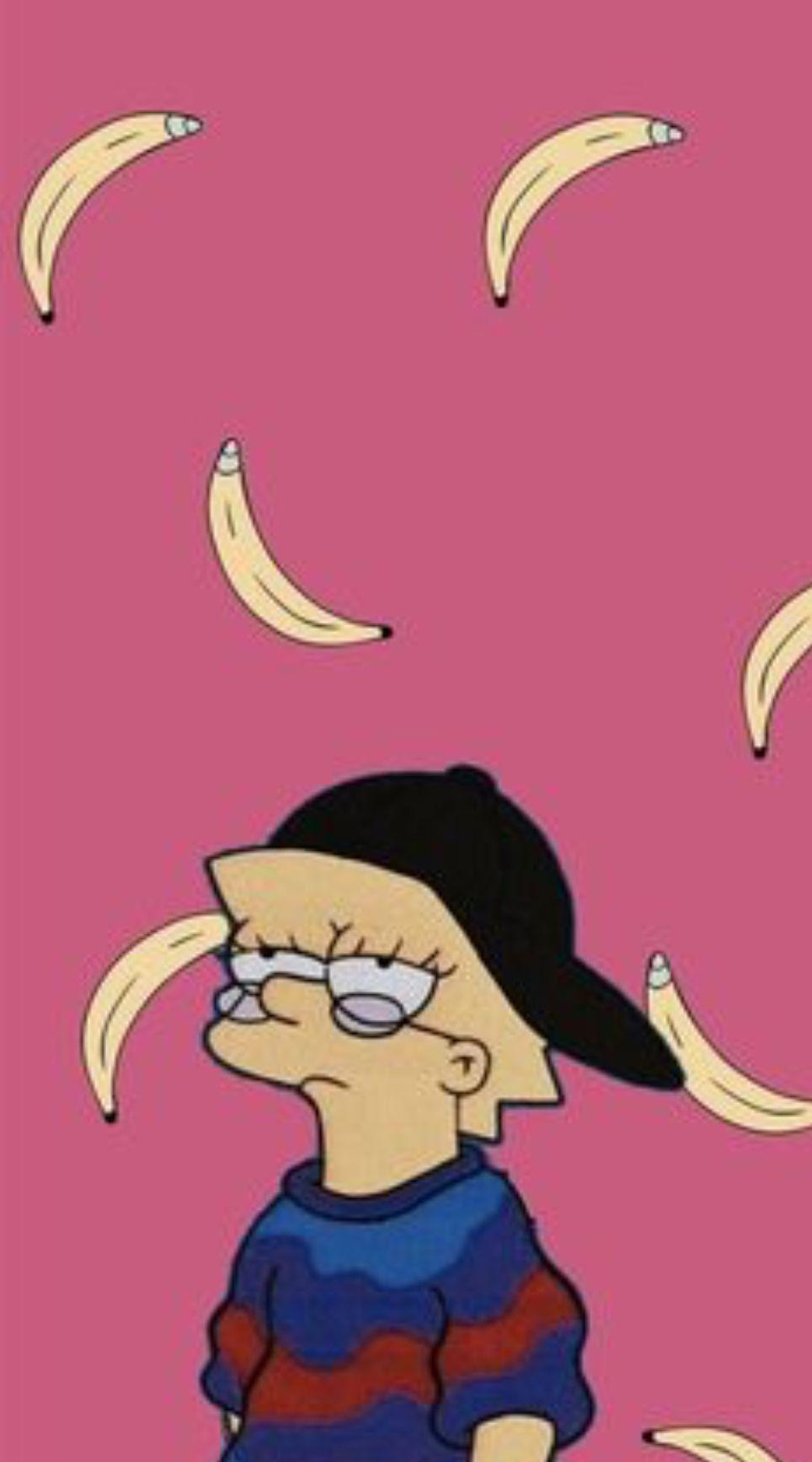 964x1735 Aesthetic Sad Cartoon Wallpaper