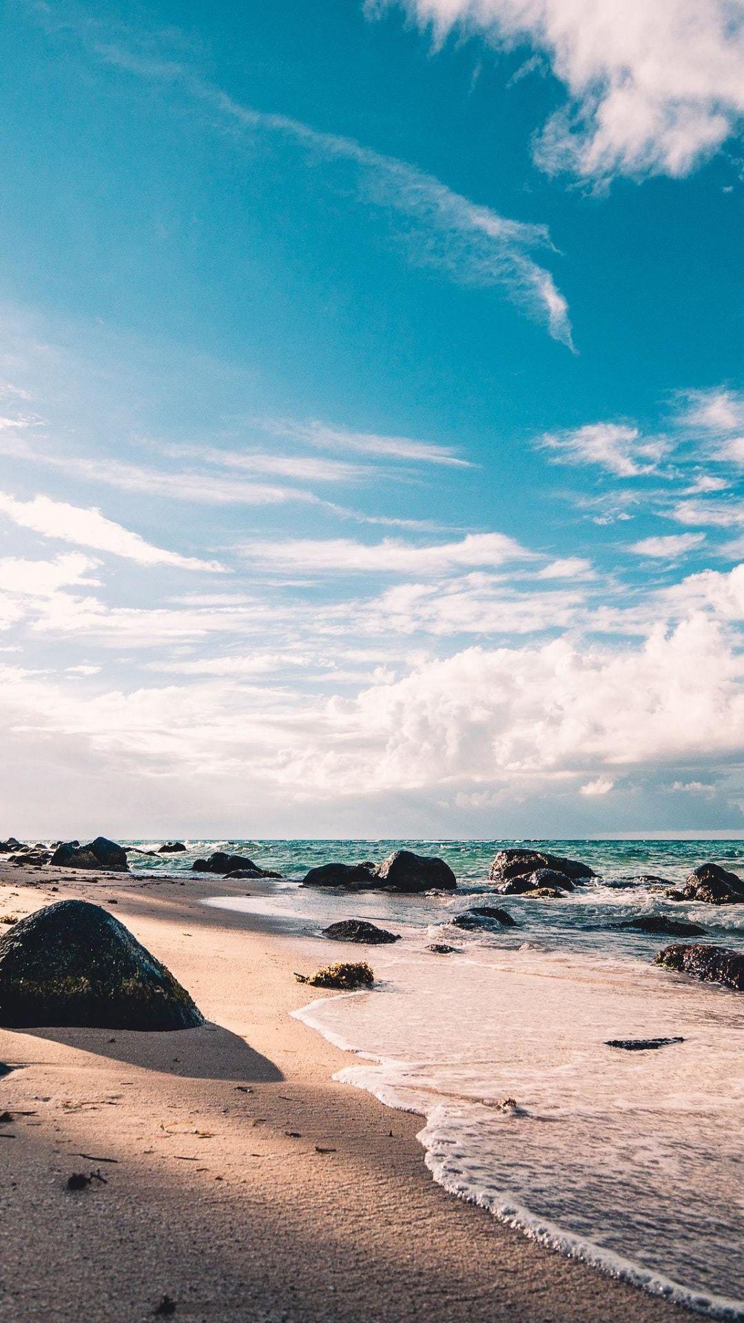 1080x1920 Beach Water Wallpaper Android Kecbio