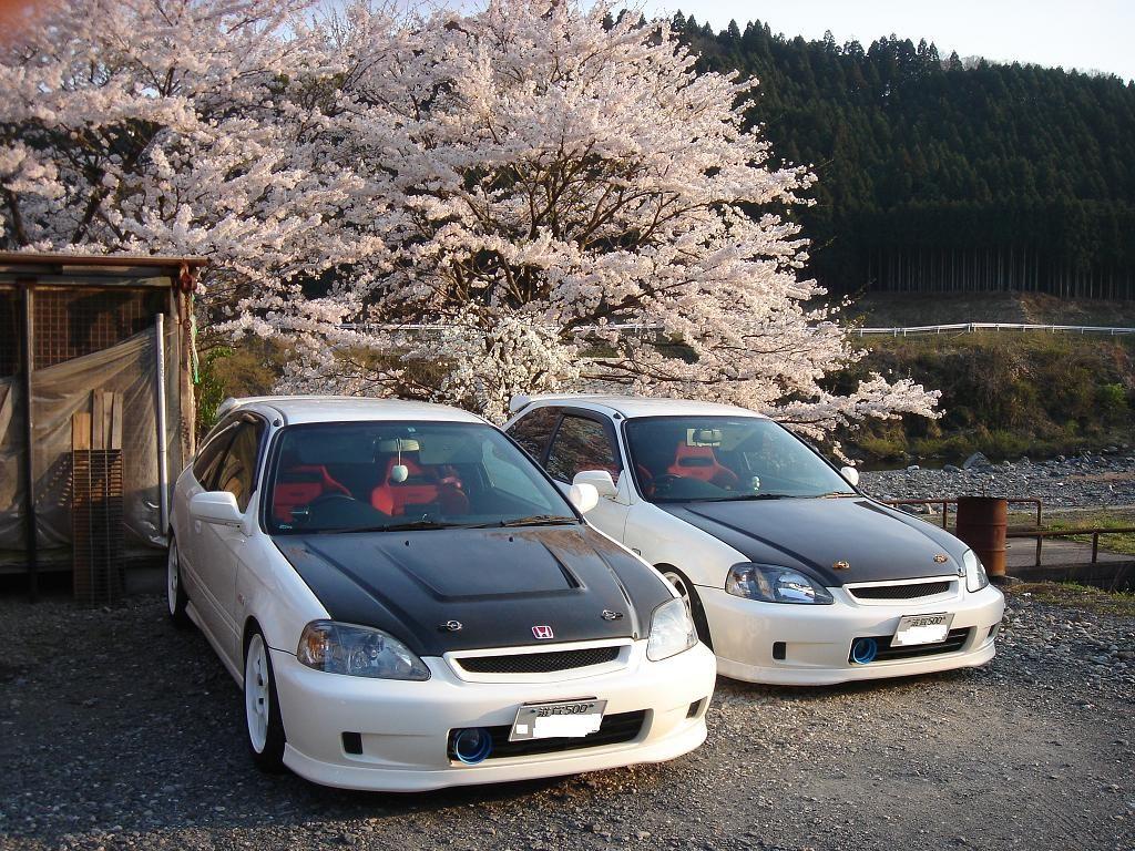 1024x768 Honda Civic EG Hatch Wallpaper