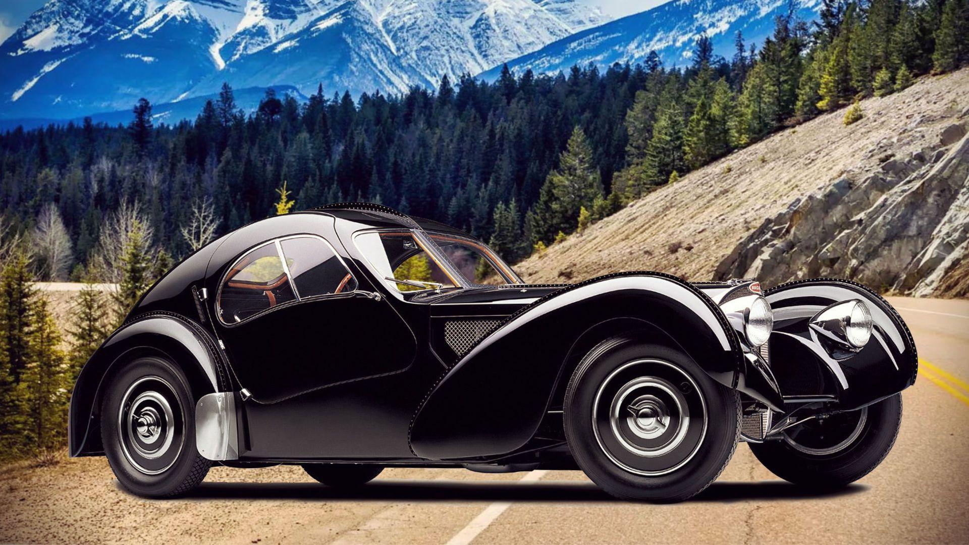 1920x1080 Bugatti Type 57SC Atlantic Wallpaper