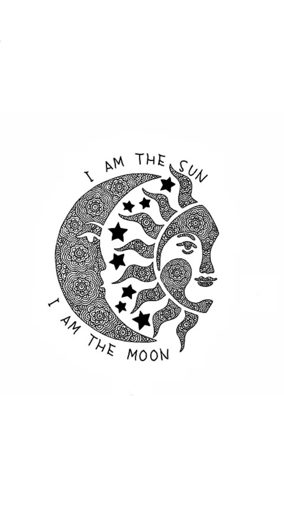 1080x1920 Sun And Moon Wallpaper Tumblr