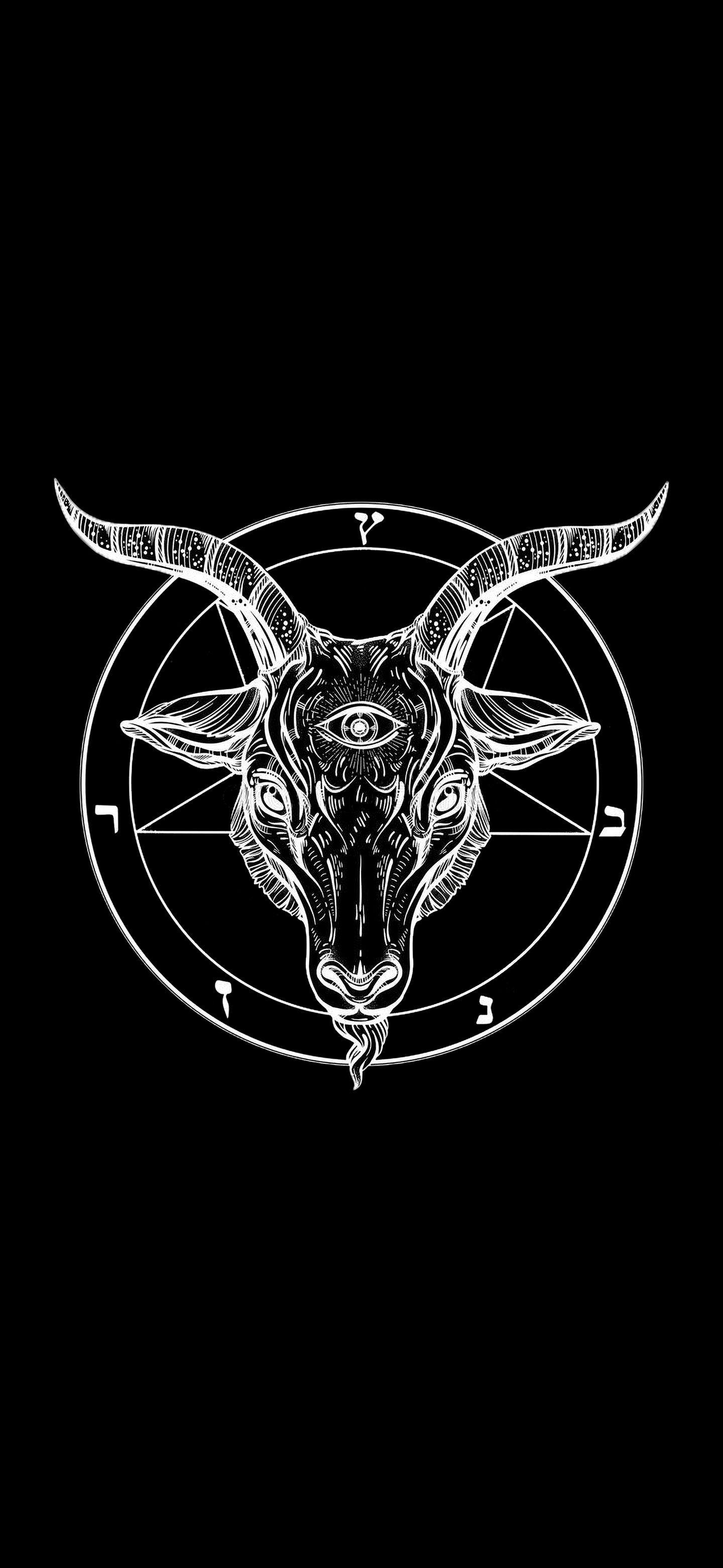 Satanic Goat Wallpapers - Top Free Satanic Goat Backgrounds -  WallpaperAccess