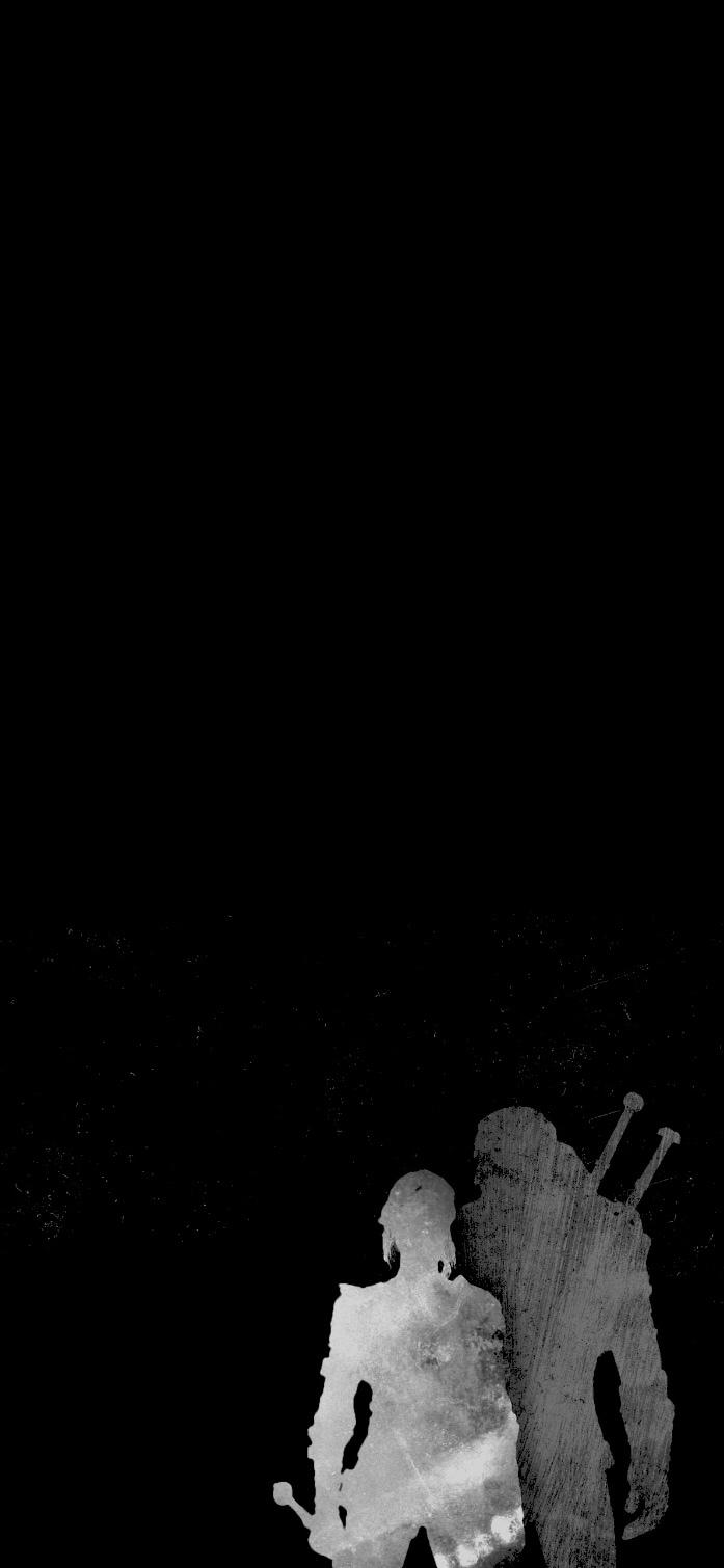 697x1510 The Witcher Amoled Wallpaper