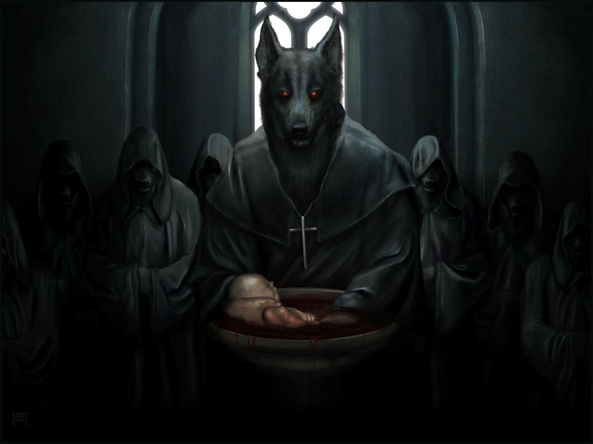 1920x1440 Satanic Wallpaper