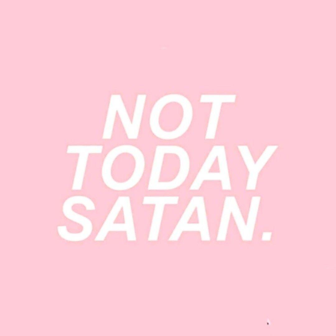 1080x1080 Not today Satan. Pastel aesthetic, Pastel pink wallpaper, Aesthetic wallpaper