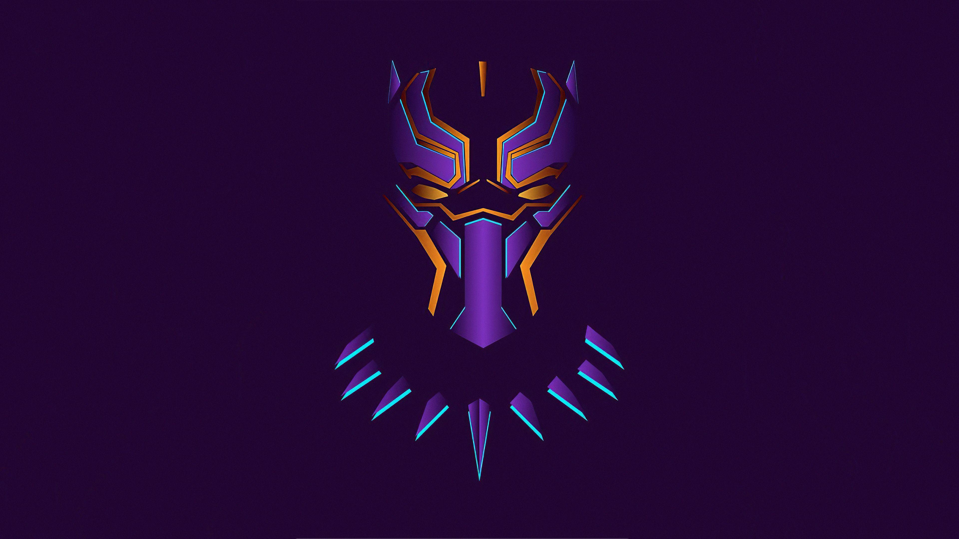3840x2160 Wallpaper 4k Black Panther Minimalist Art Black Panther Minimalist art HD wallpaper 4k, Black Panther Minimalist wallpaper HD 4k