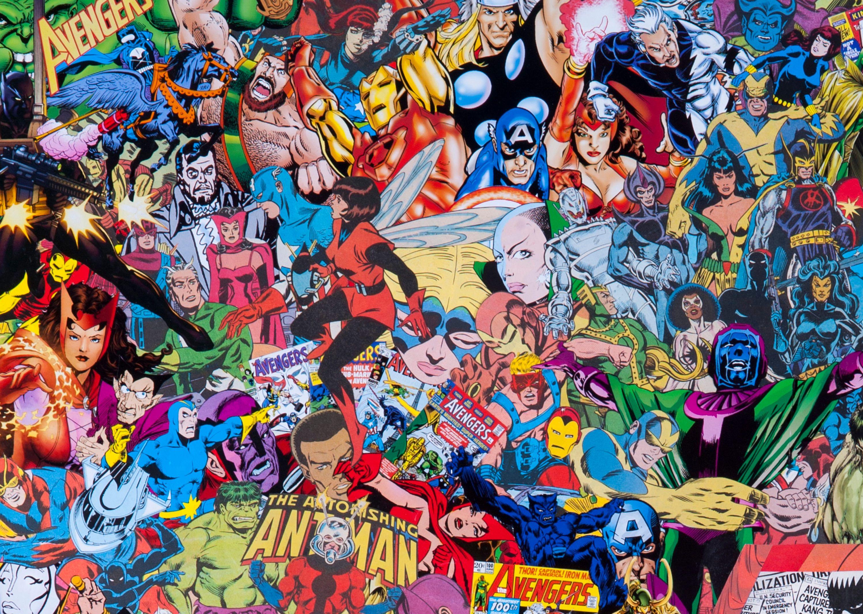 Superhero Collage Wallpapers Top Free Superhero Collage
