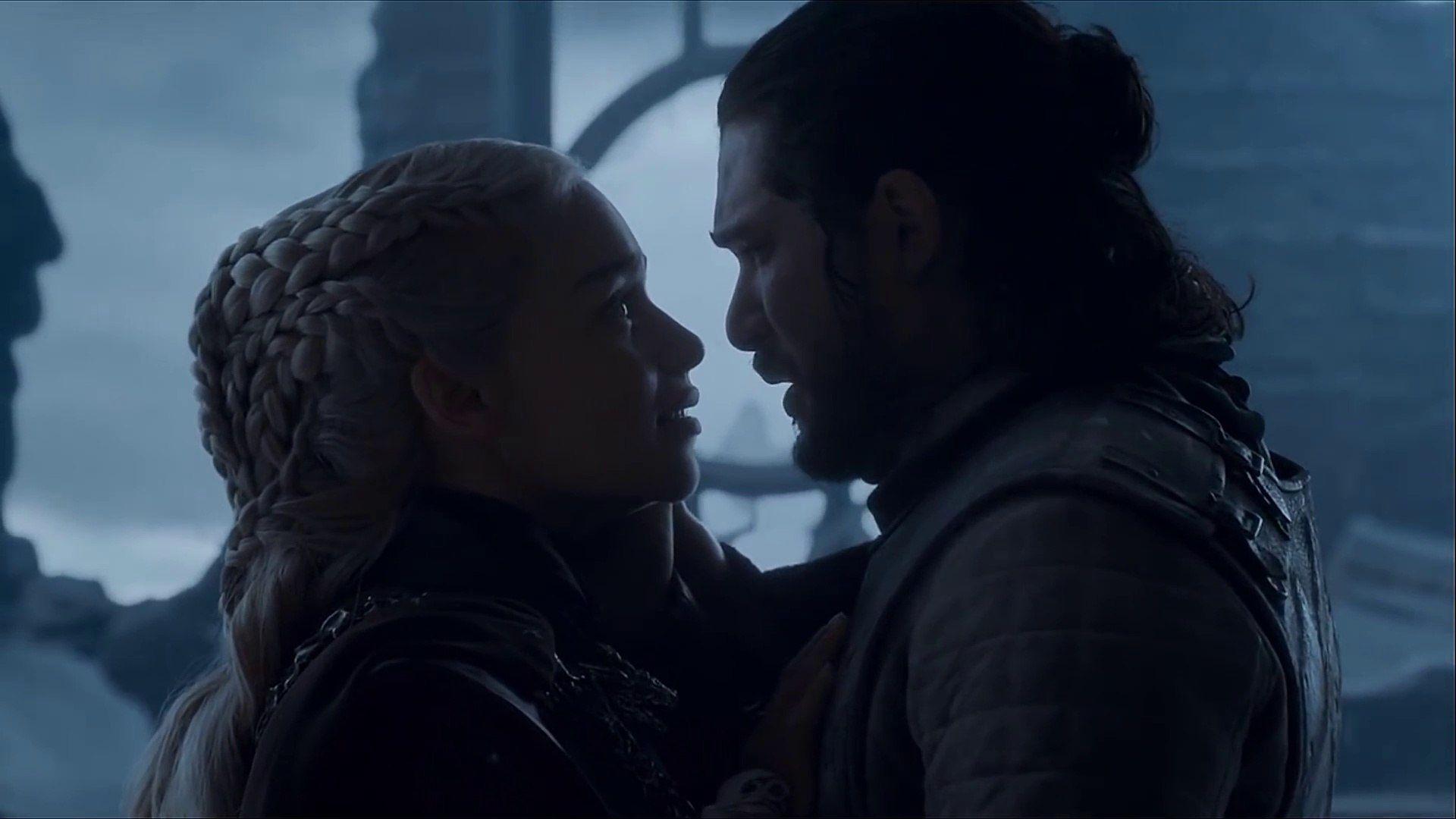 1920x1080 Jon Snow Kills Daenerys Targaryen Scene. Game of Thrones Season 8 Episode 6 Finale