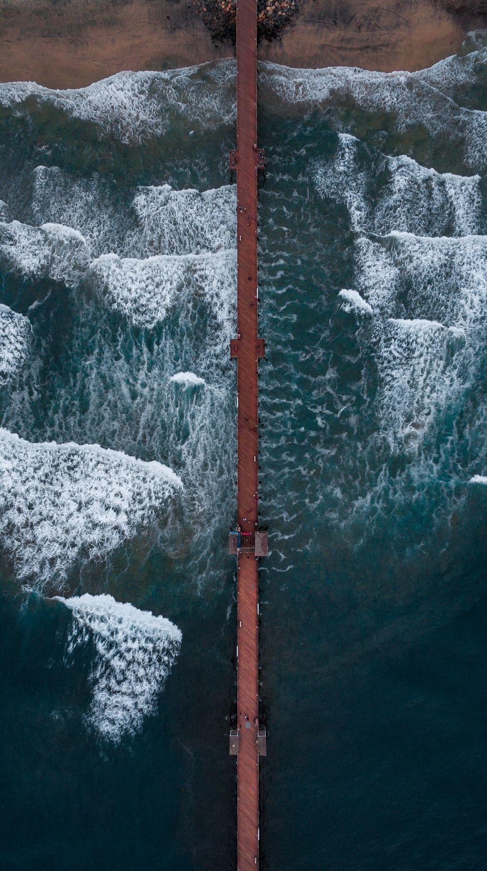 1000x1789 Drone Beach Picture. Download Free Image