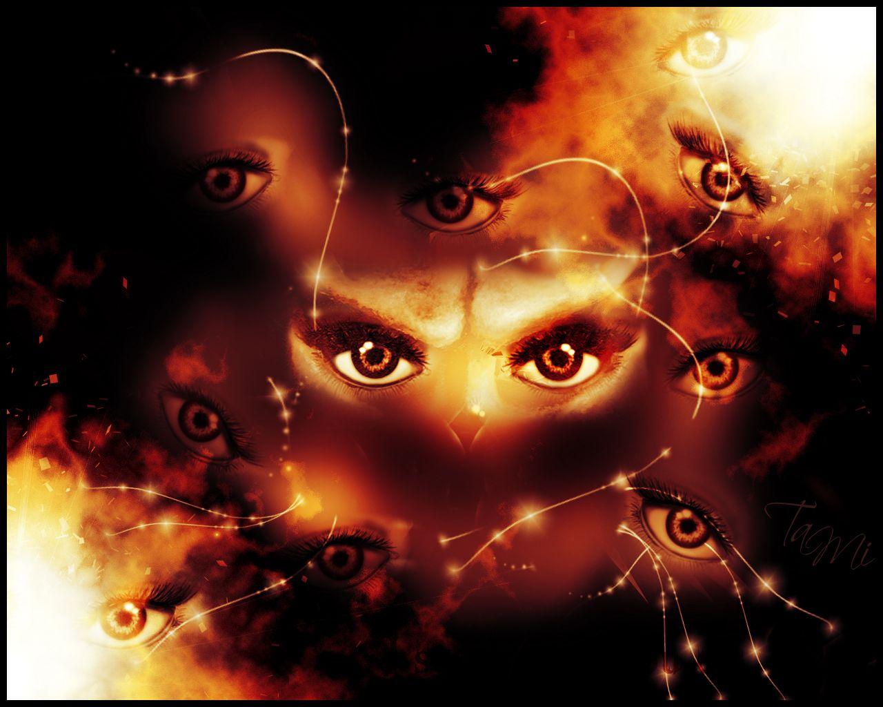 1280x1024 Scary Face Wallpaper