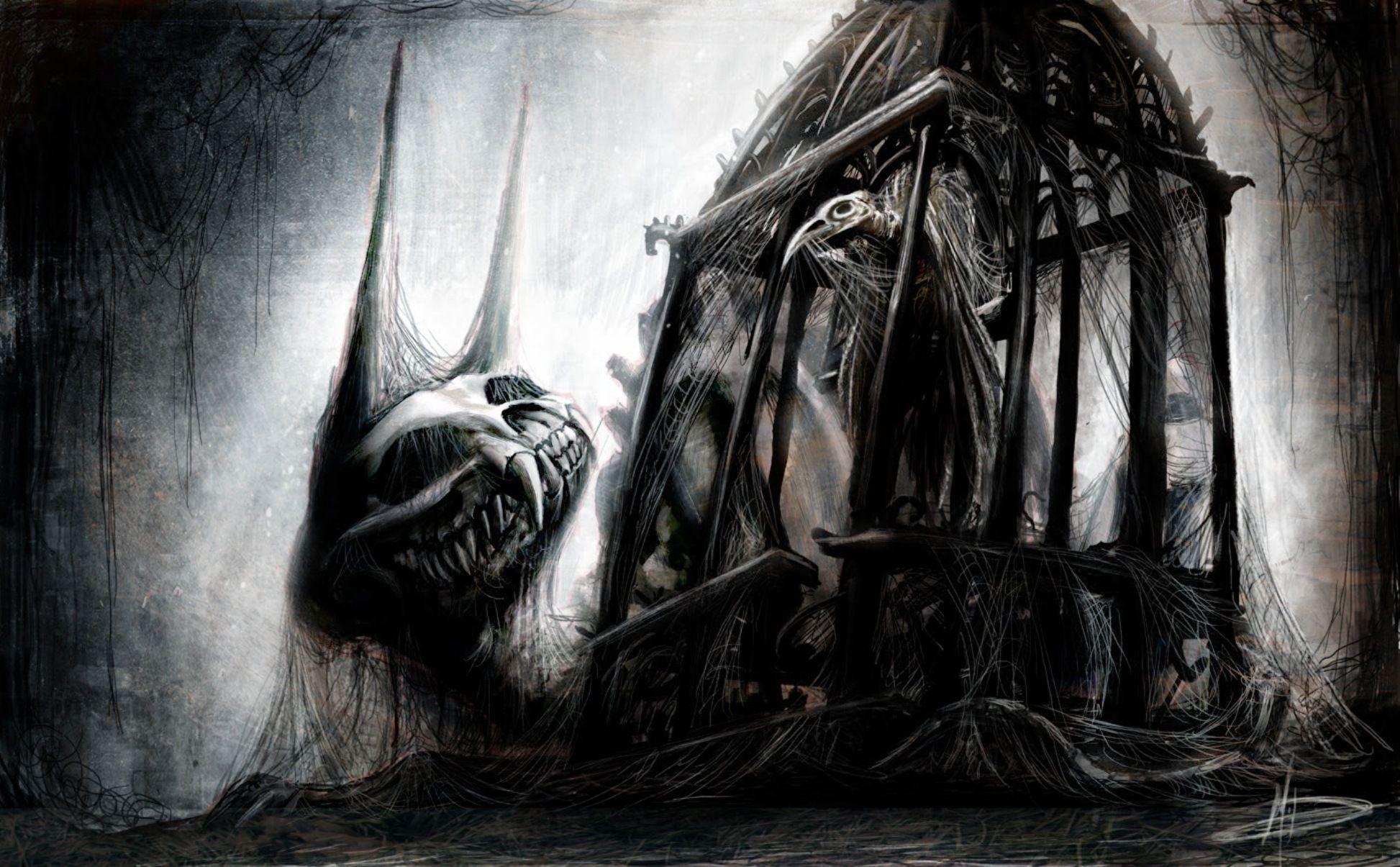 1946x1205 Creepy Wallpaper