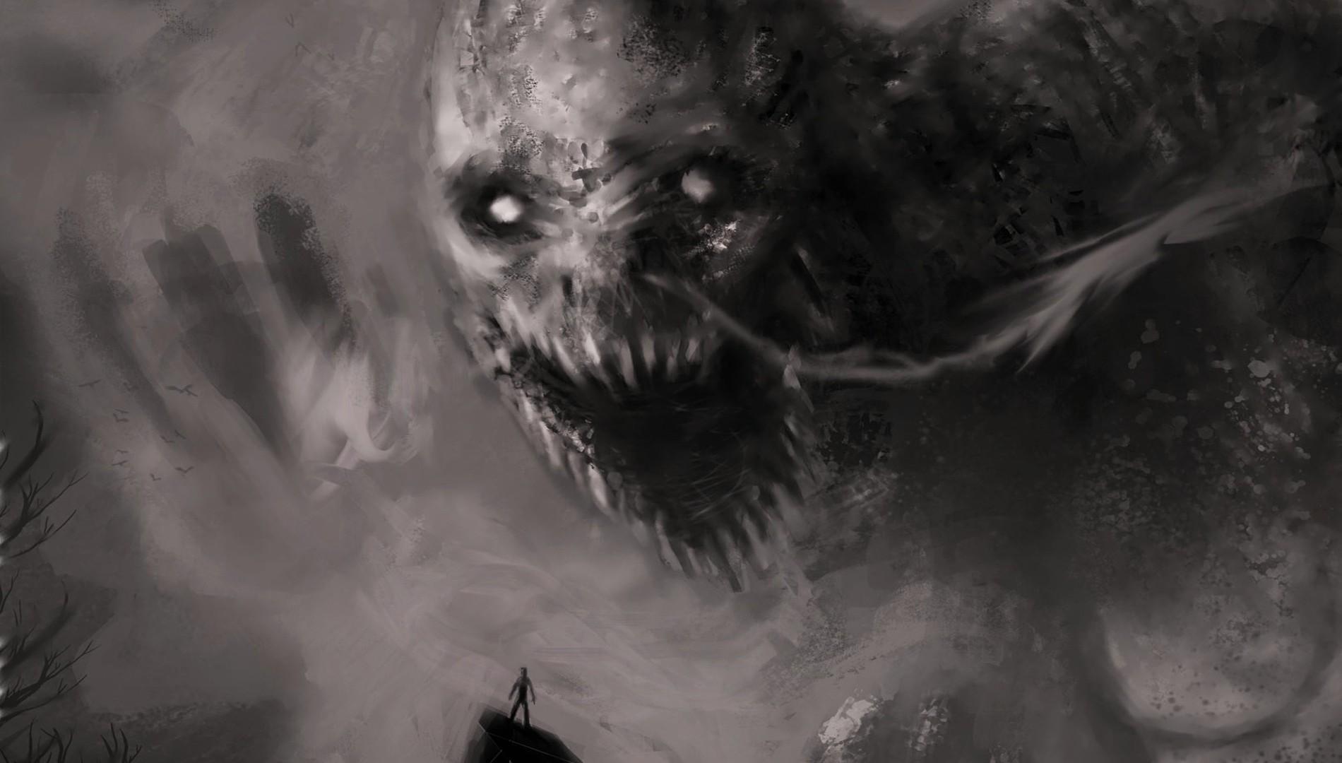 1900x1080 Scary Ghost Wallpaper, 0.23 Mb