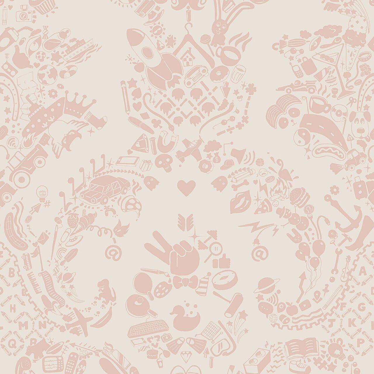 Pink Damask Wallpapers Top Free Pink Damask Backgrounds WallpaperAccess