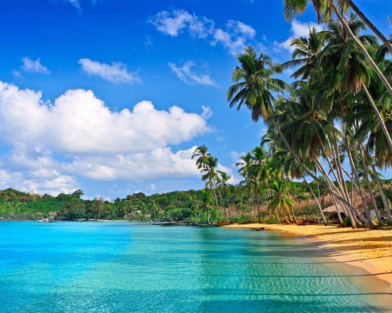 1280x1024 Beach Caribbean Wallpaper HD 2560x1440 :