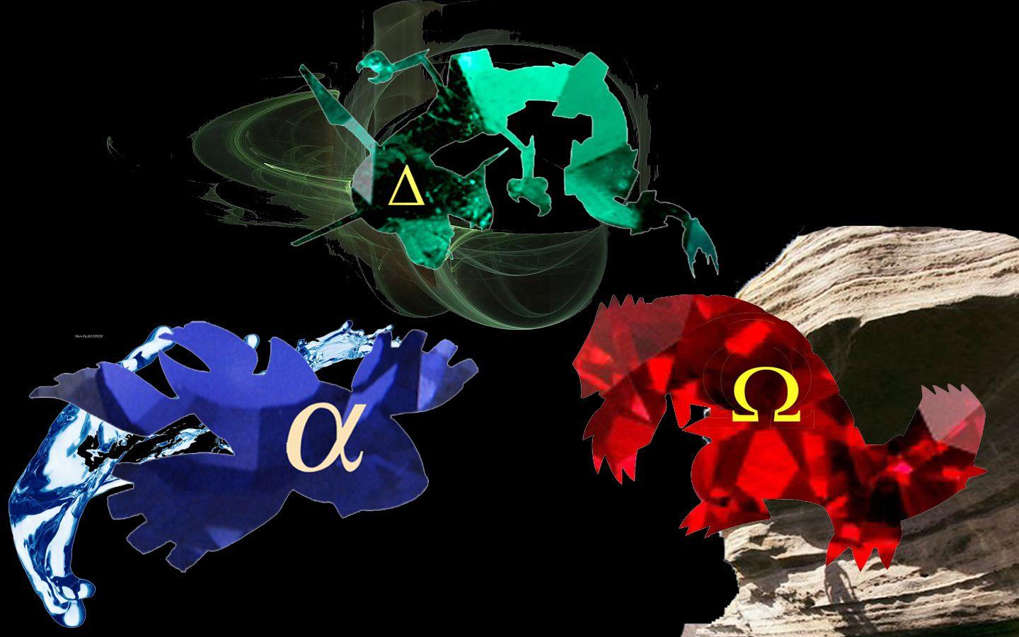 1440x900 De Groudon Kyogre Et Rayquaza