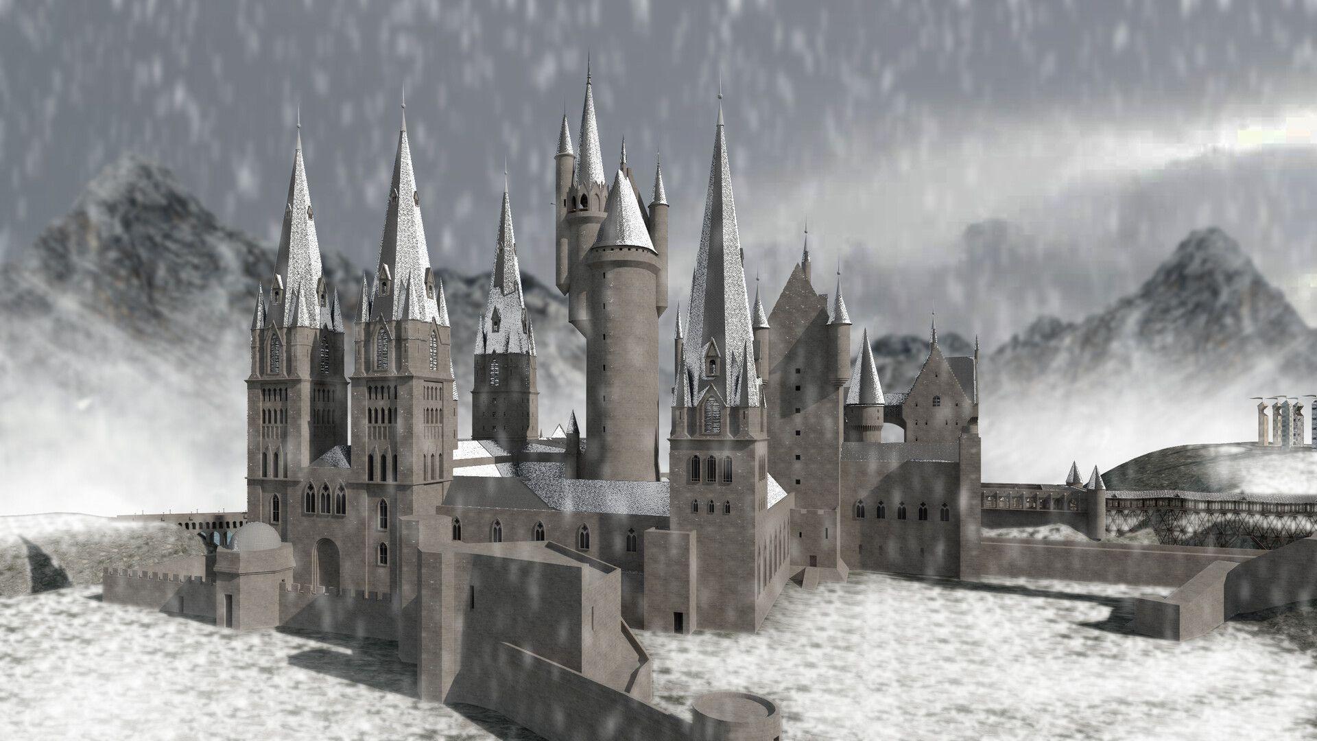 Hogwarts Snow Wallpapers - Top Free Hogwarts Snow Backgrounds ...