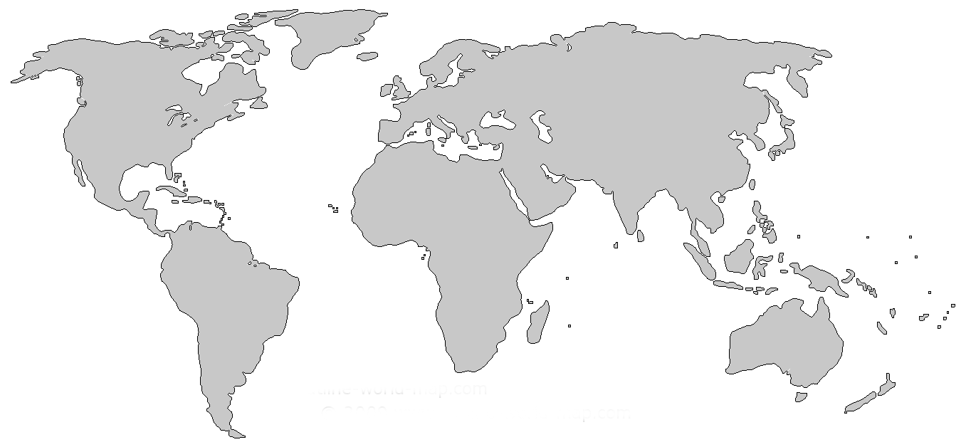 1357x628 Blank Thin Gray White World Map Wallpaper