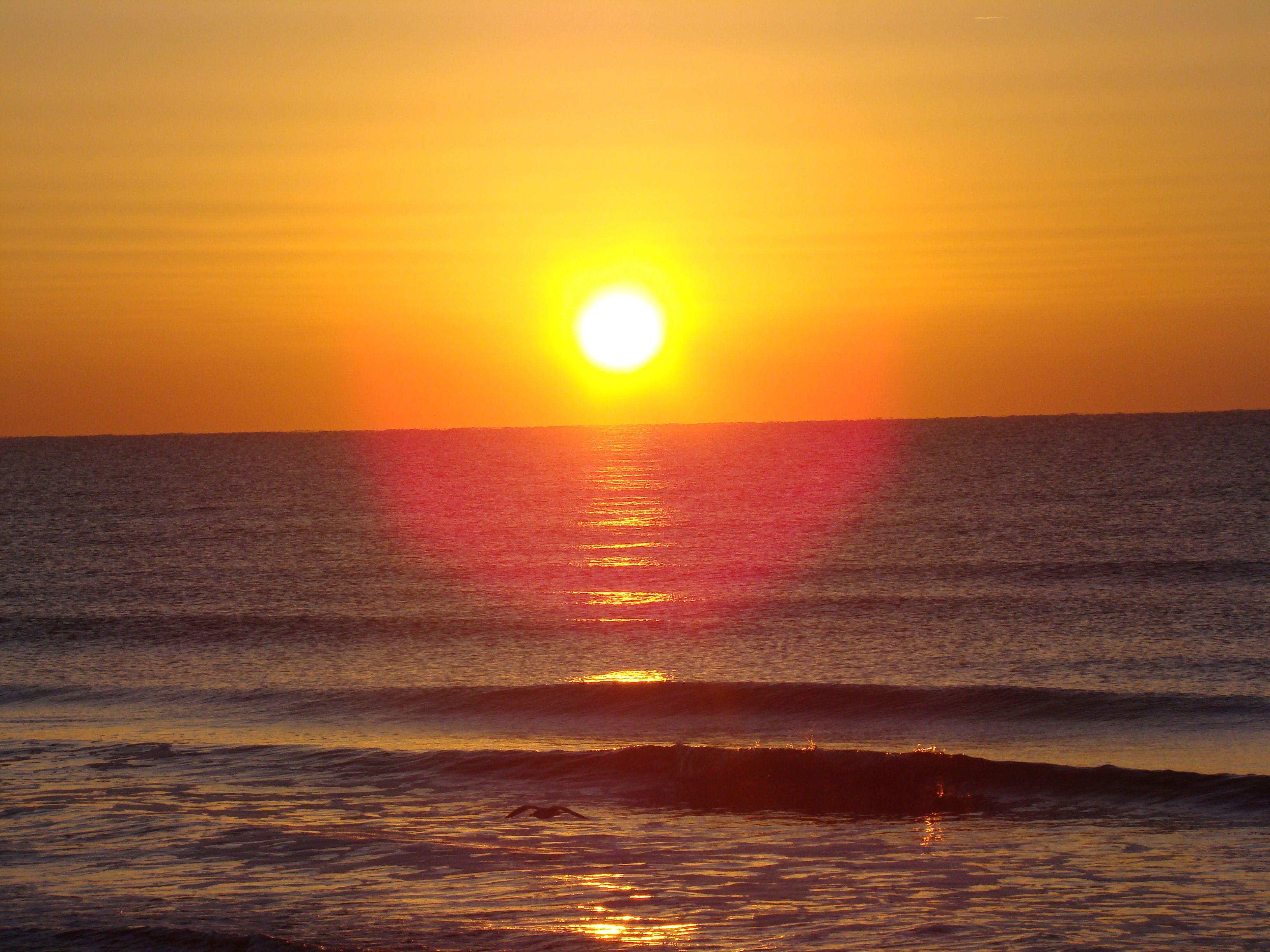 3264x2448 Sunrise At Beach 720P HD 4k Wallpaper, Image, Background, Photo and Picture