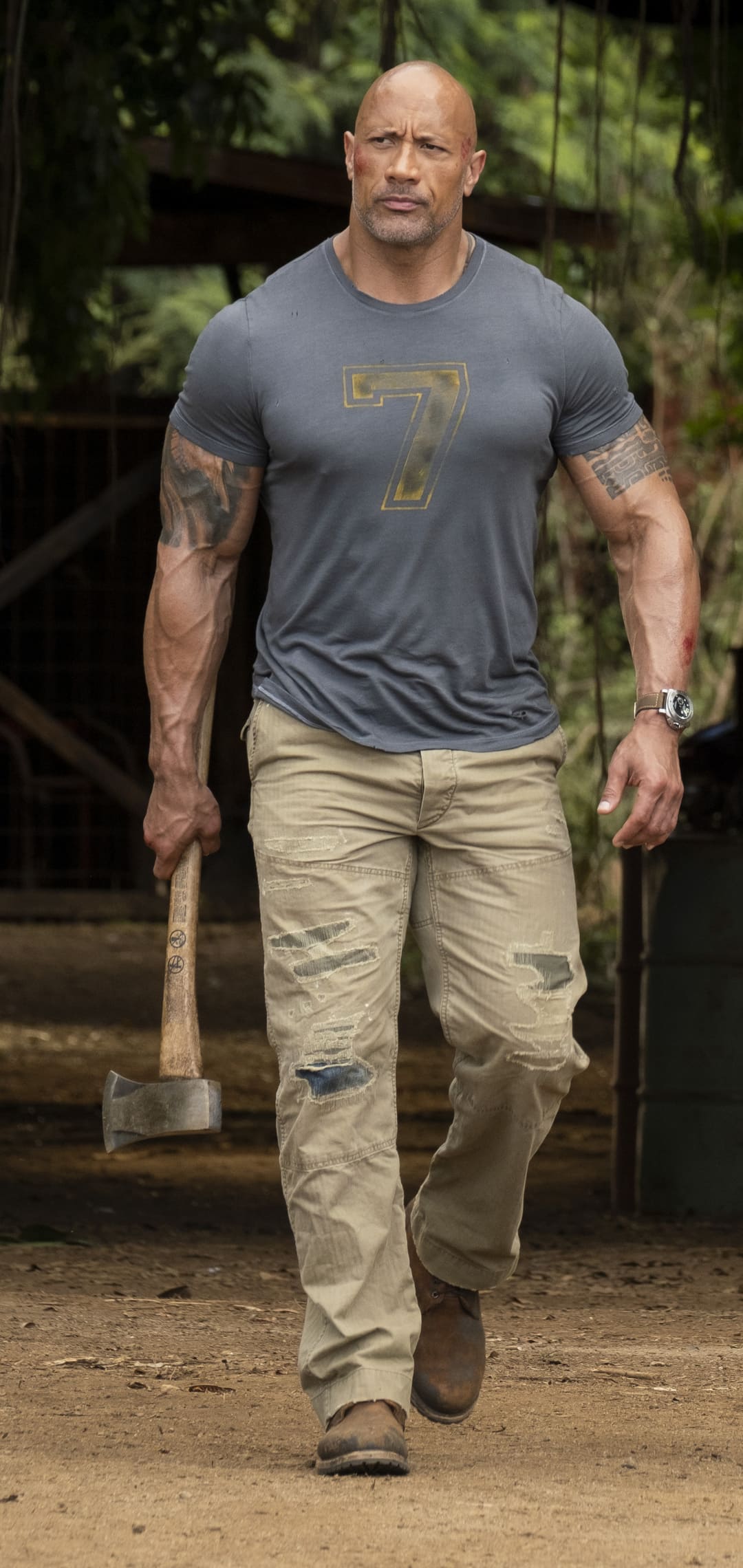 1080x2280 Dwayne Johnson Wallpaper The Rock Wallpaper Download For Free [ HD ]